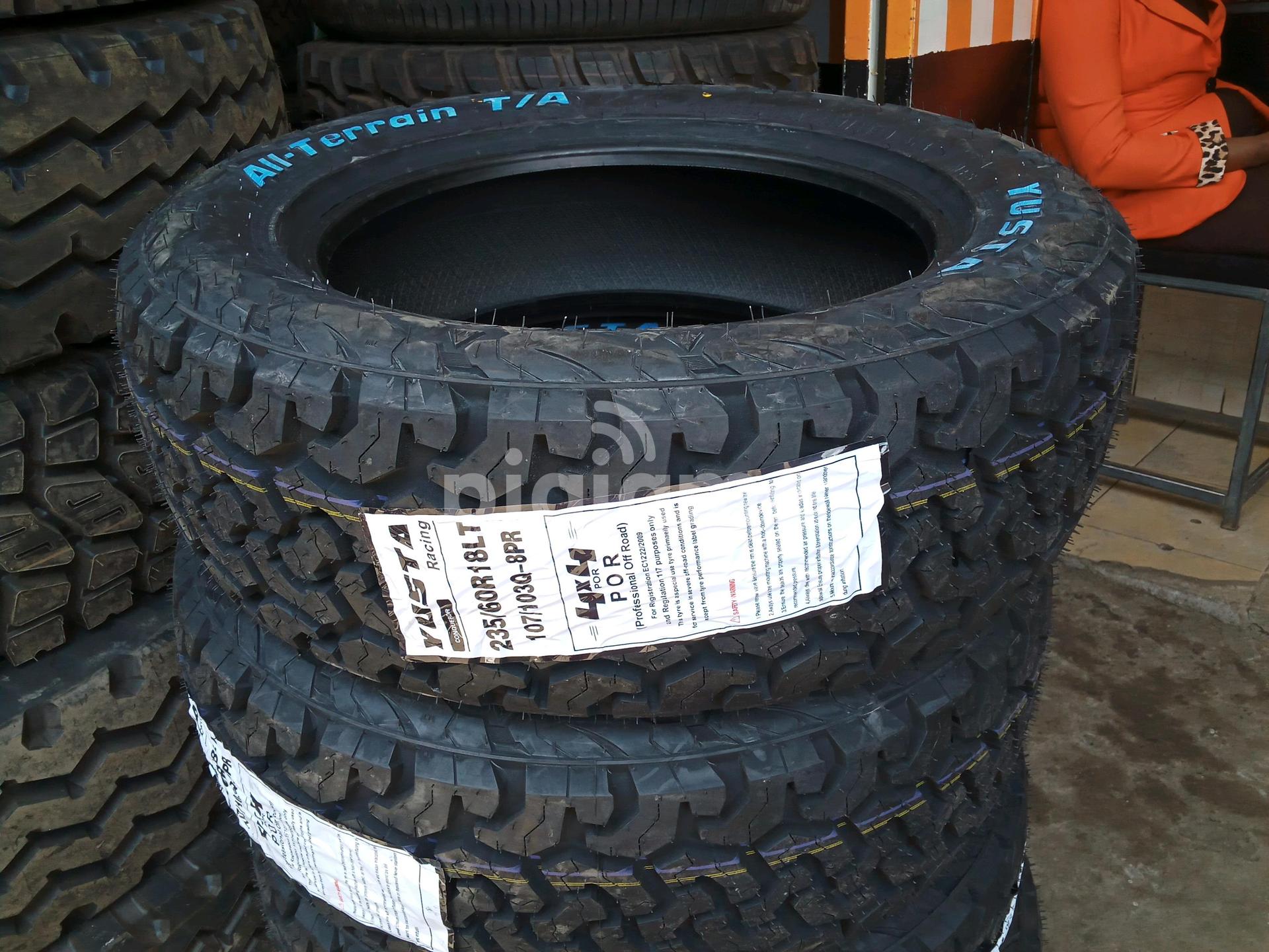 235/60R18 A/T Brand New Yusta Tyres in Nairobi CBD PigiaMe