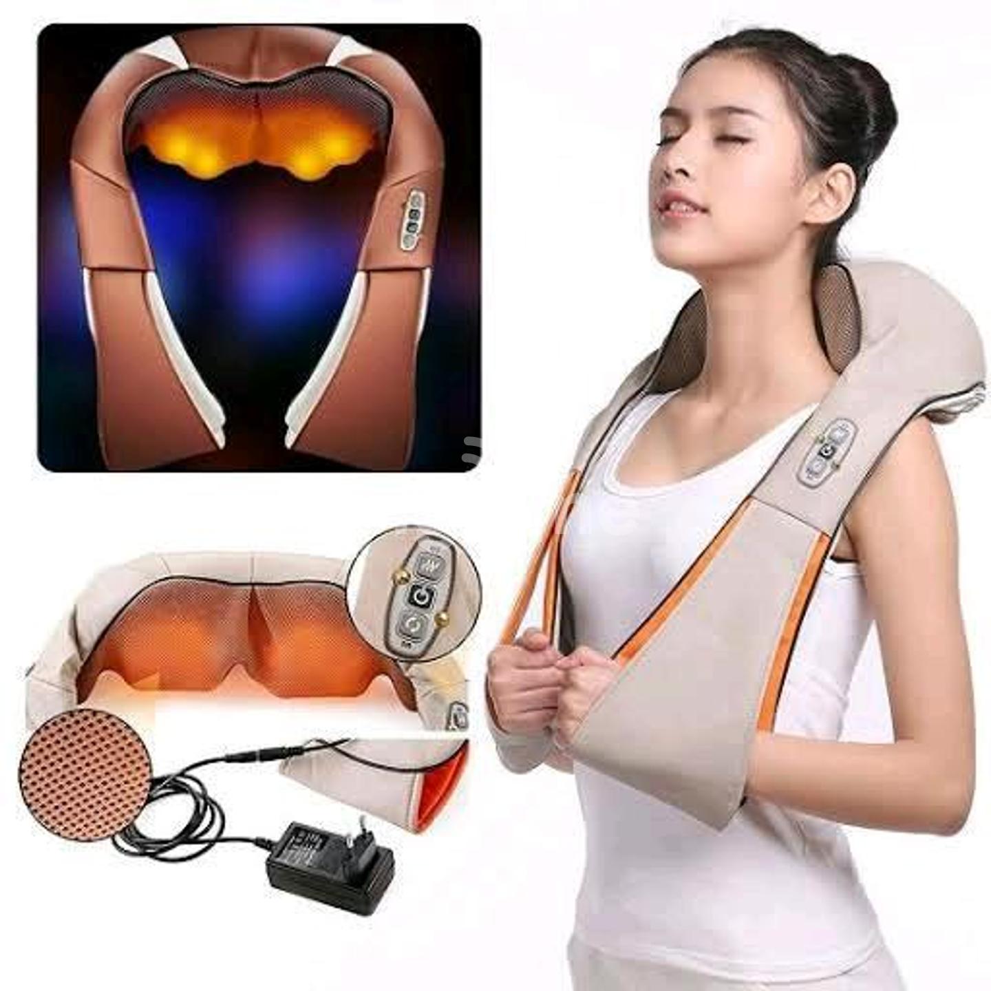 Massage of neck sales kneading