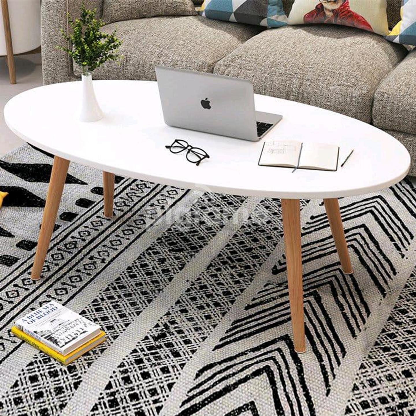 Nordic White Oval Coffee Tables in Nairobi CBD PigiaMe