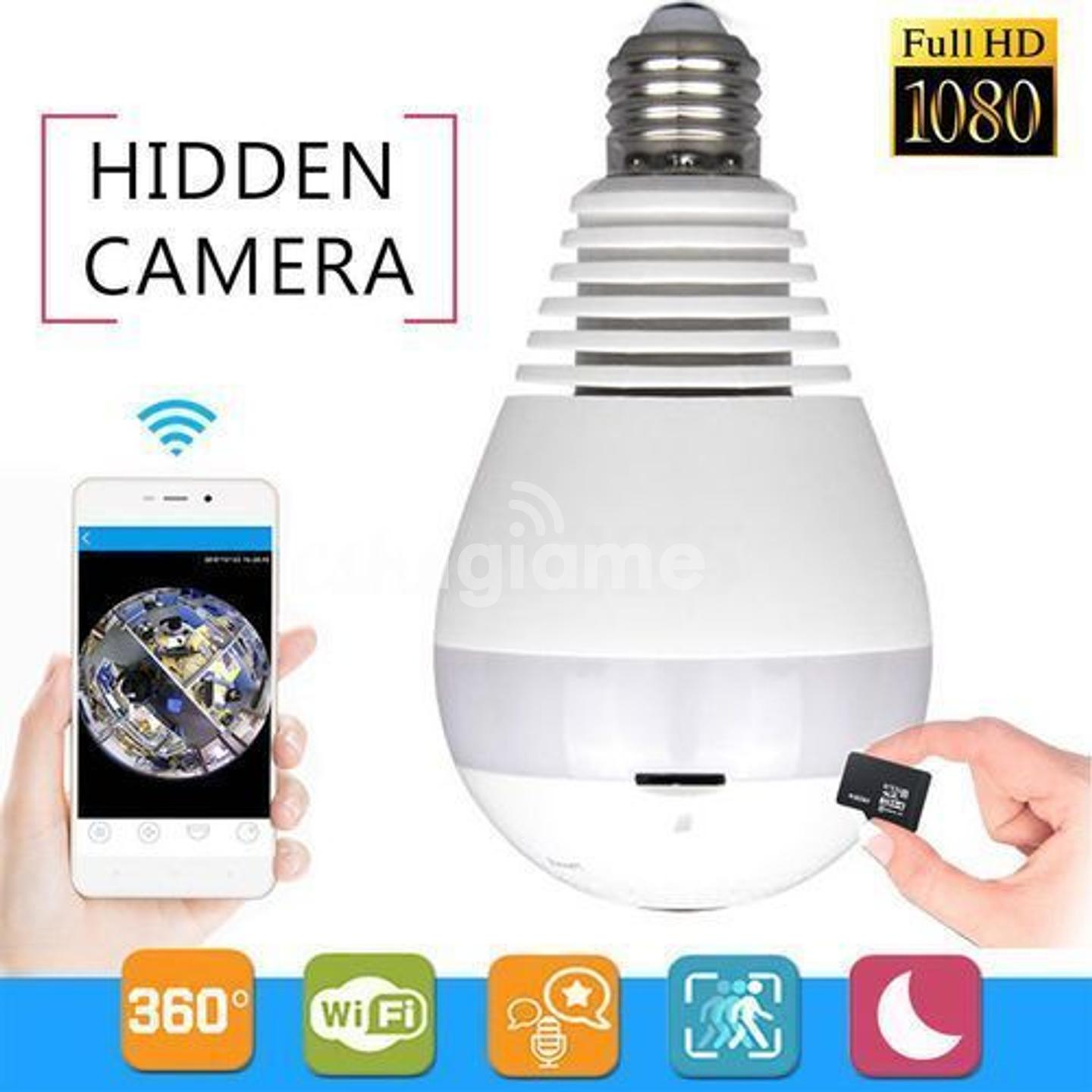 Smart Nanny Camera 2Mp Bulb Cctv Camera in Nairobi CBD Luthuli