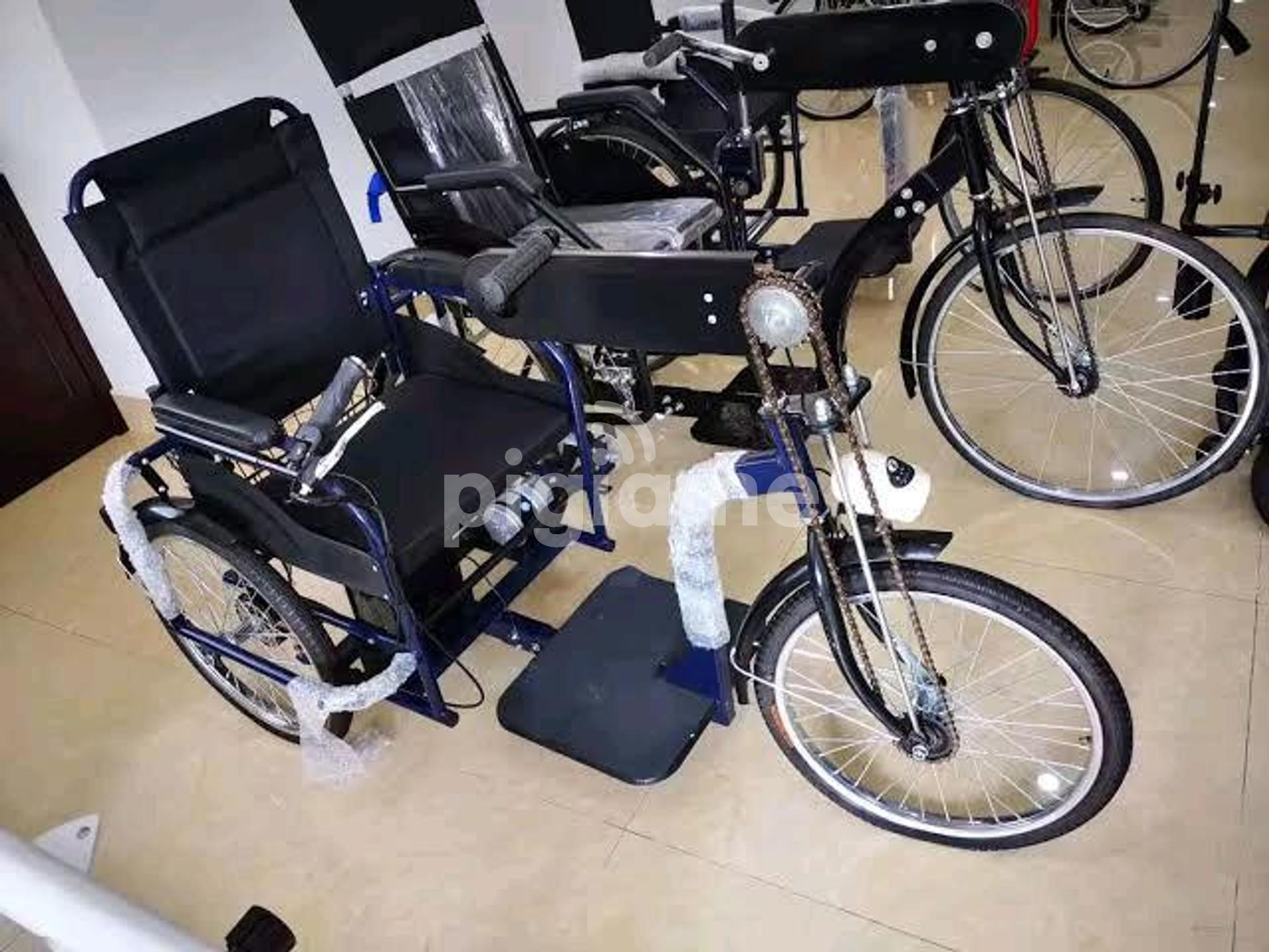 Exercise bike store for handicapped