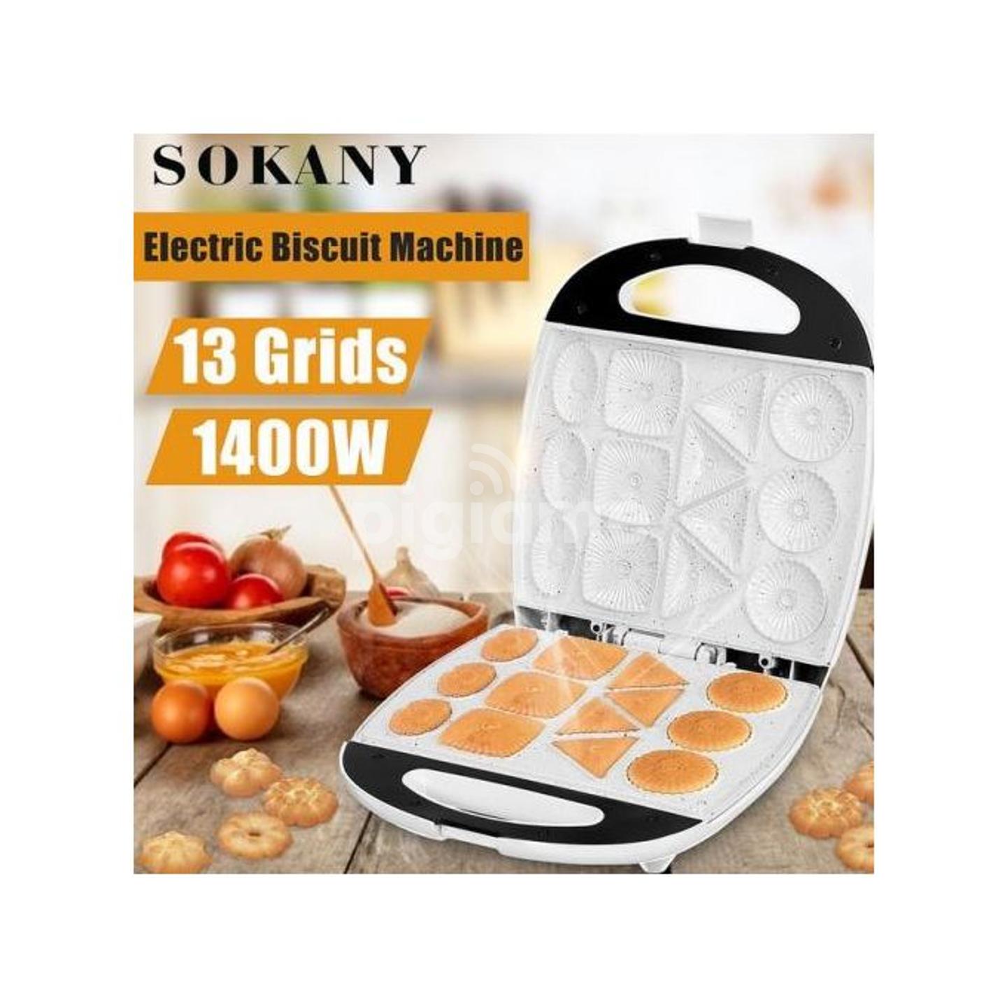 Sokany 13 Slot Electronic Non Stick Biscuit/Cookie Maker in Nairobi CBD, Accra Road PigiaMe