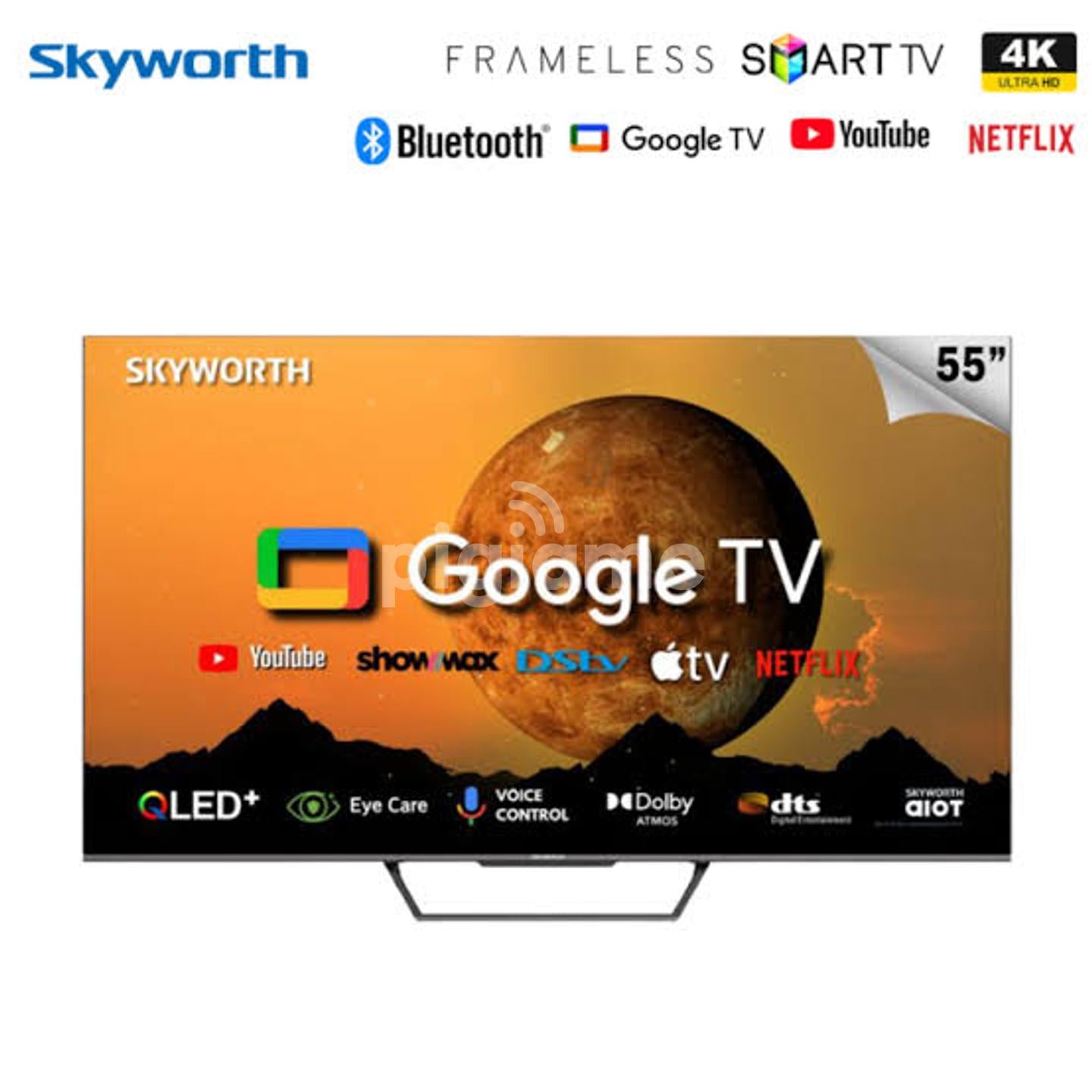 Skyworth 55 Inch Smart Google Qled Tv in Nairobi CBD, Accra Road PigiaMe