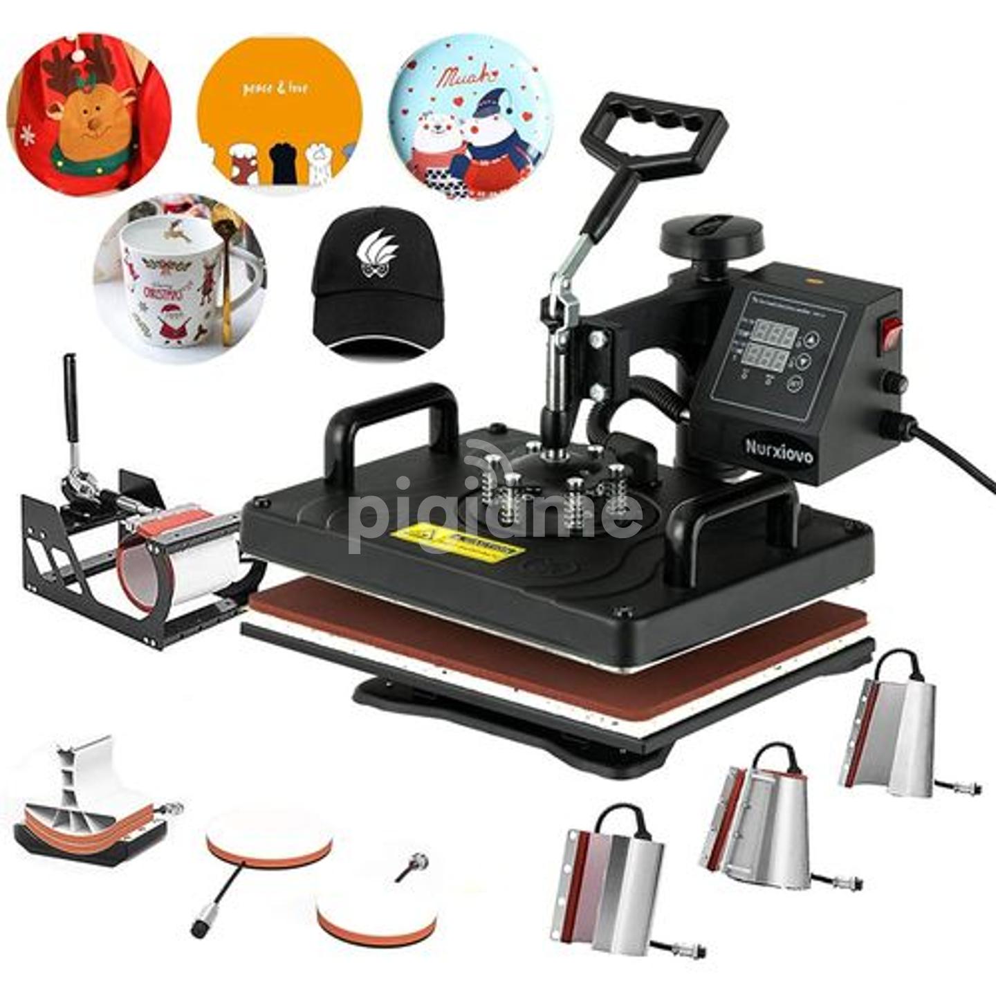 8 In 1 Heat Press Machine For Printing T Shirts Etc in Nairobi