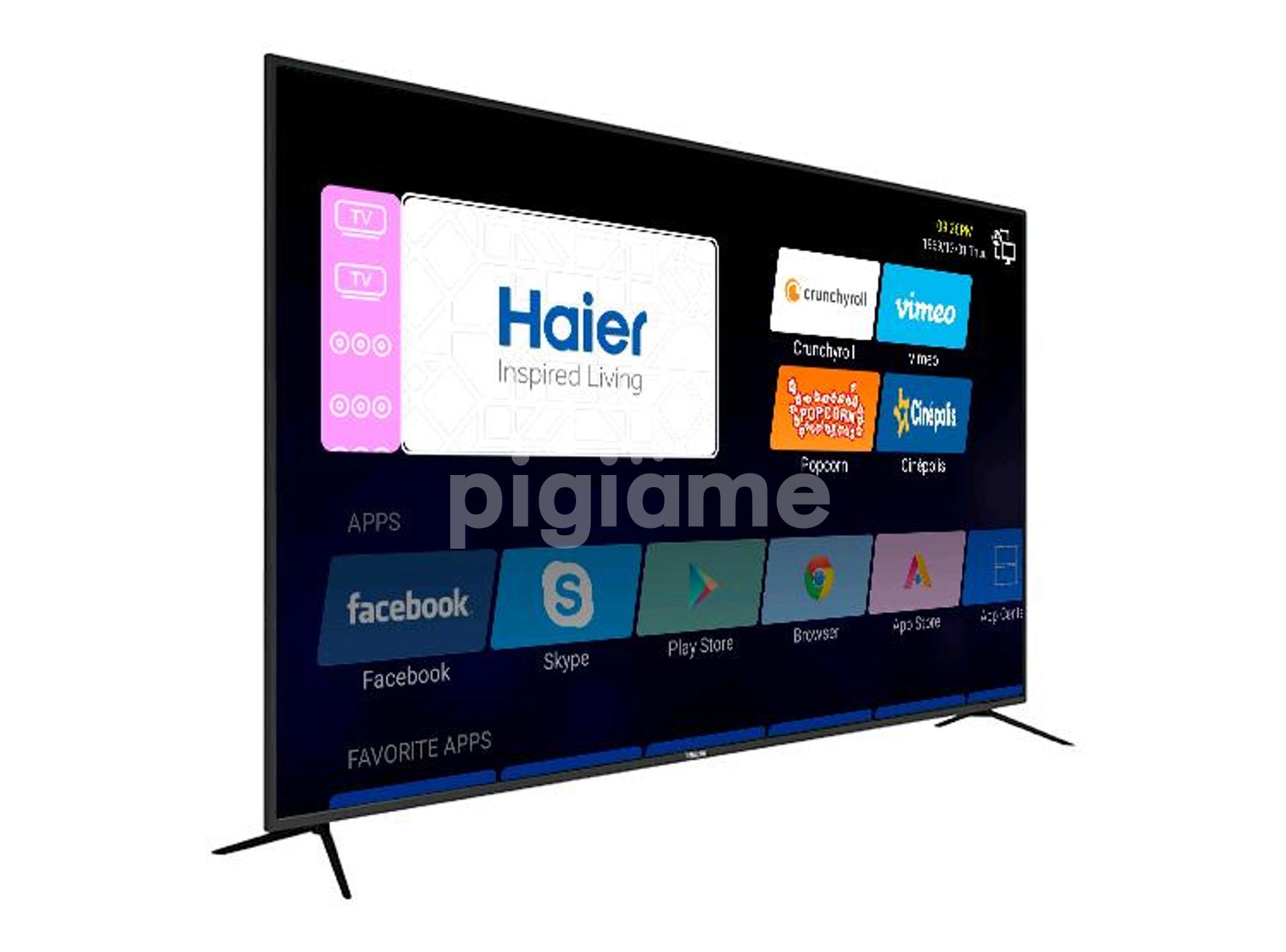 british haier 50 inch 4k uhd android smart tv brand new