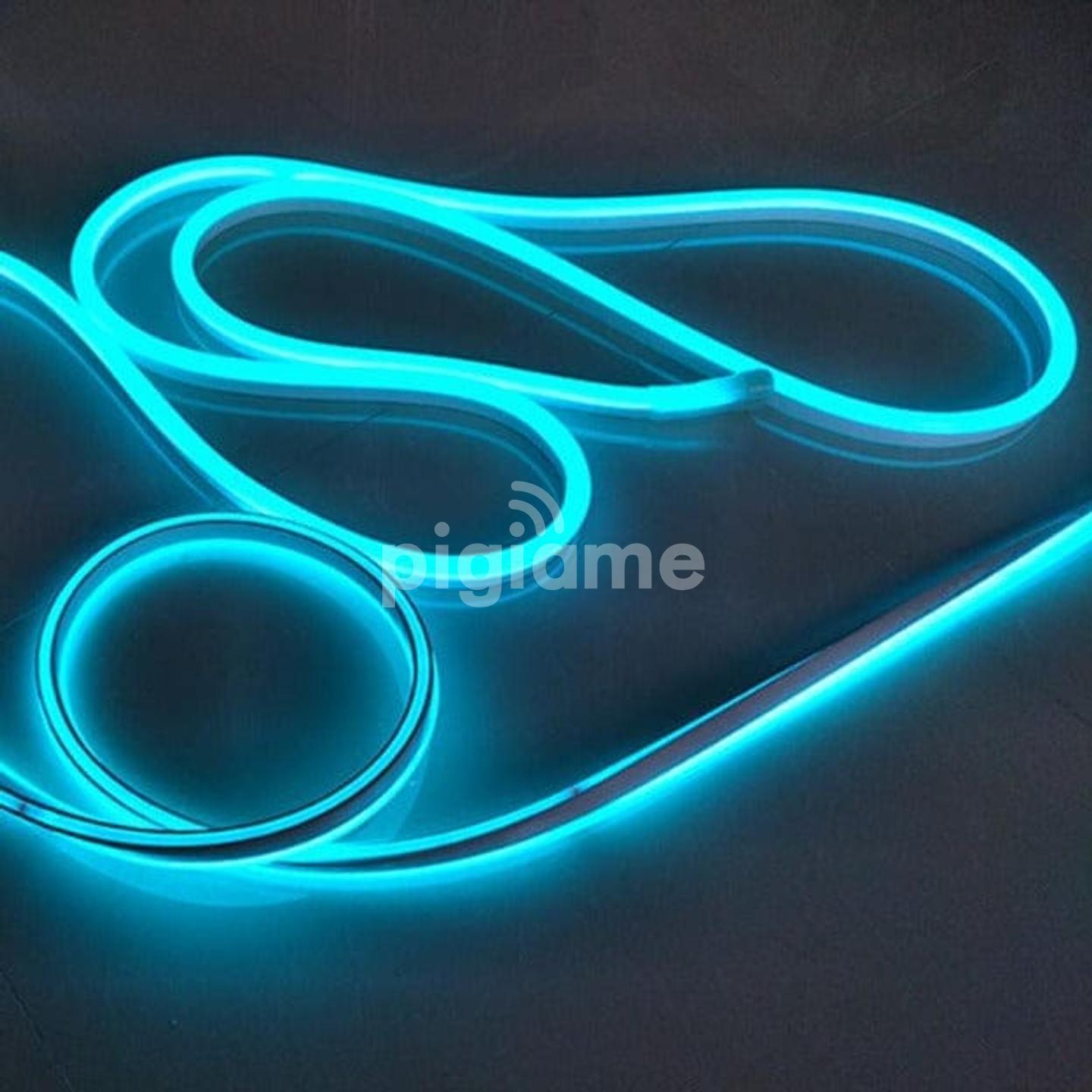 Ice blue led store strip