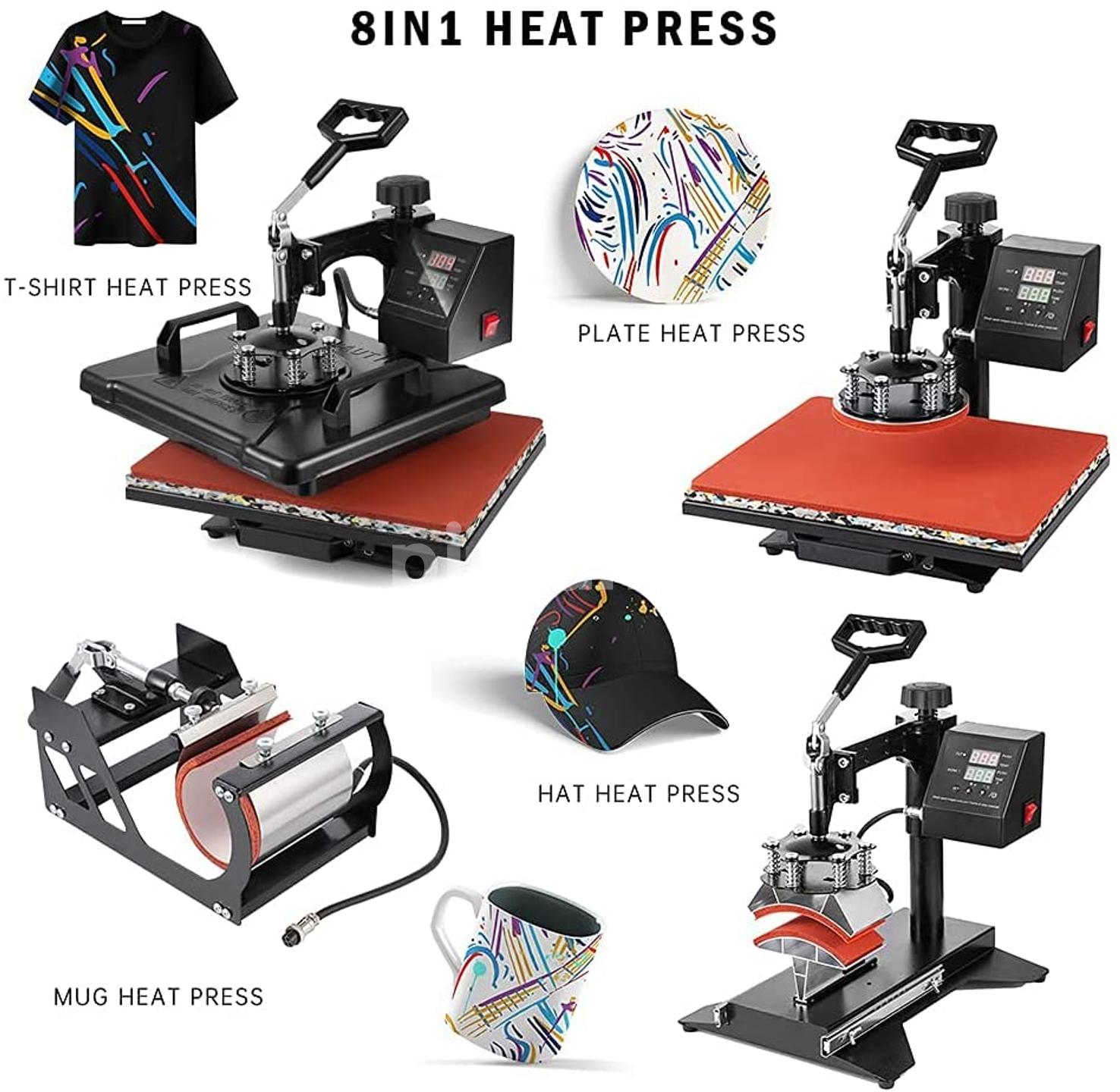 Swivel heat hot sale press