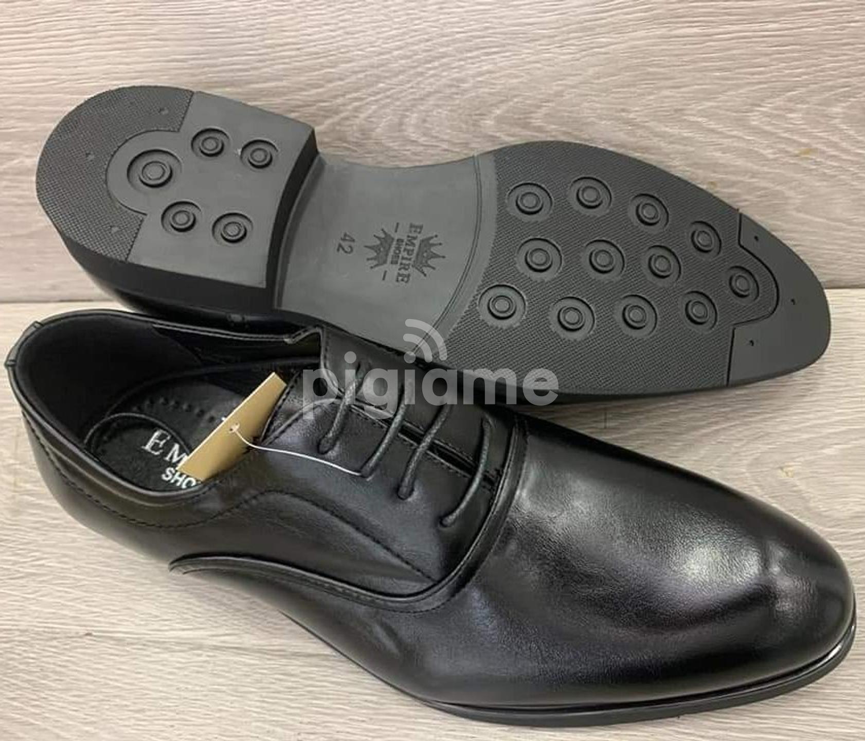 Laced Empire Premium Leather Official Shoes Men Black Shoes in Nairobi ...