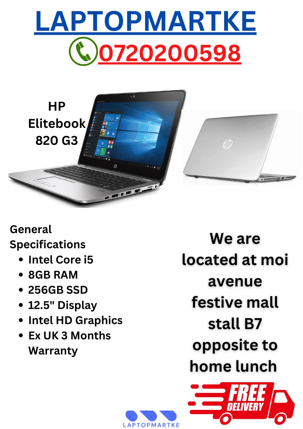 HP EliteBook 840 G3 Notebook PC Specifications