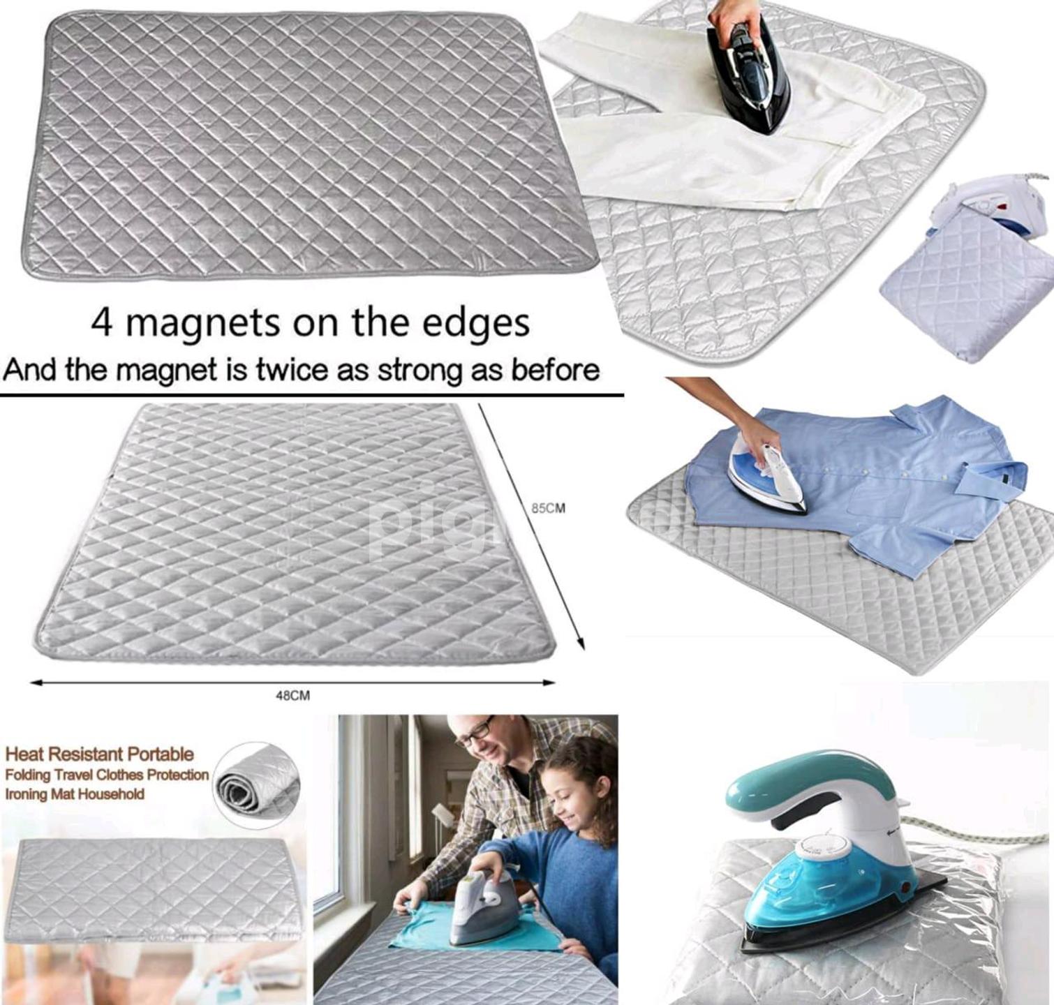 Ironing Mat Resistant Pad Non\-Slip Cotton Board Portable Travel