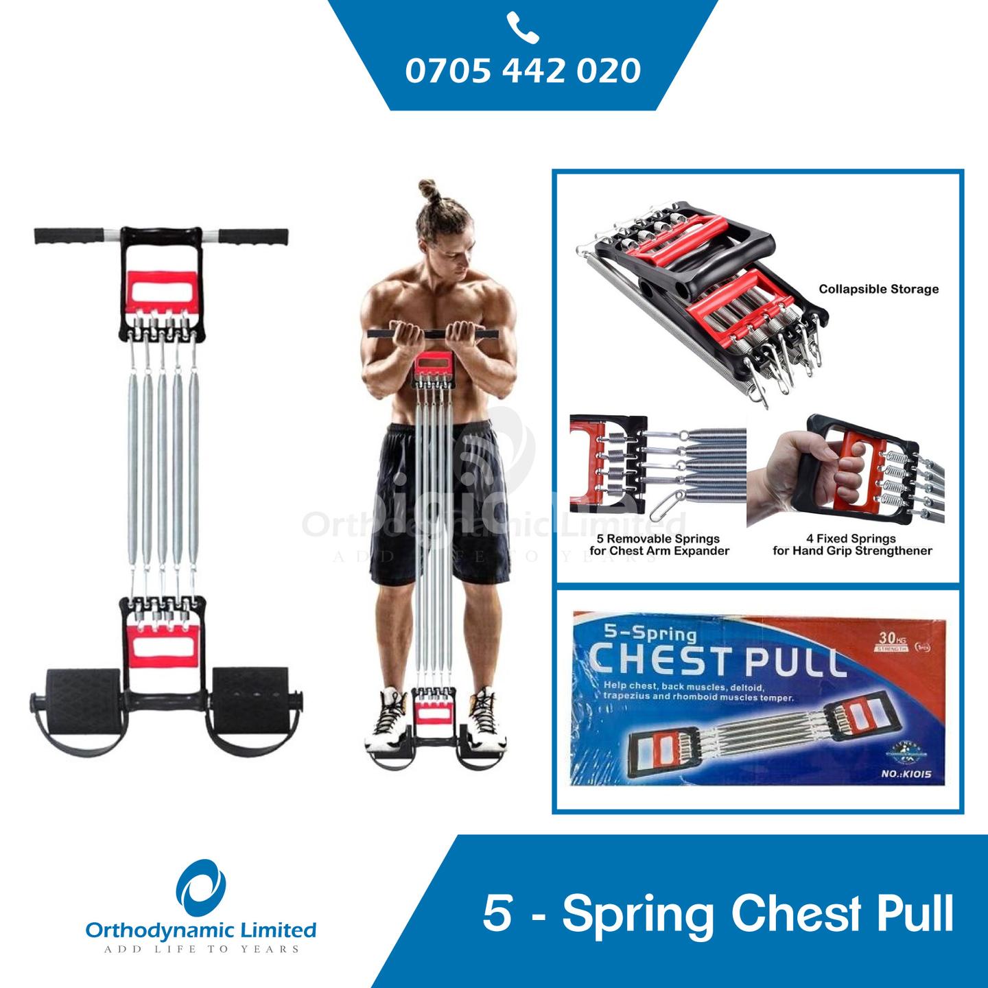 5 spring sales chest pull exercises