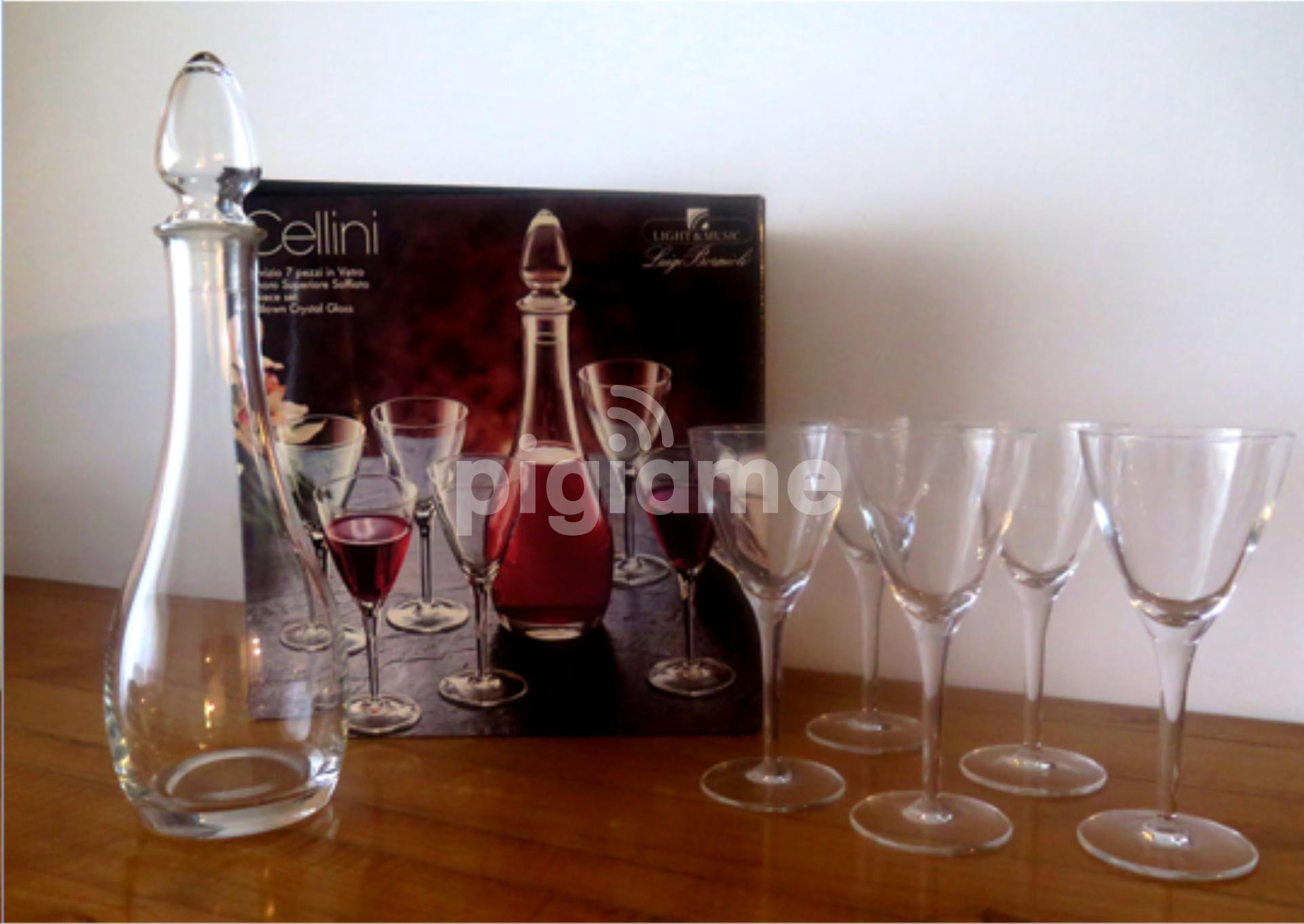 For Sale Blown Crystal Glasses The Cellini Set! in Lavington | PigiaMe