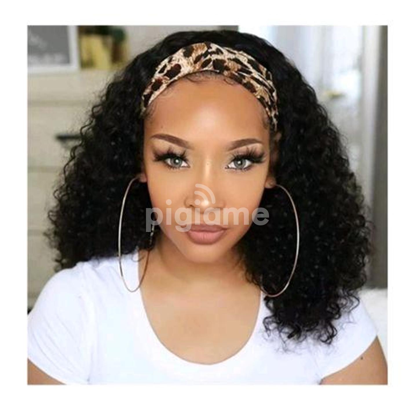 Fashion Waterwave Semi Human Headband Wig in Nairobi CBD City