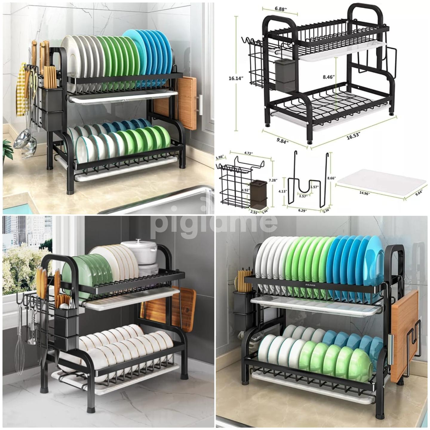 Two Layers Rust Free Dish Rack in Nairobi CBD PigiaMe