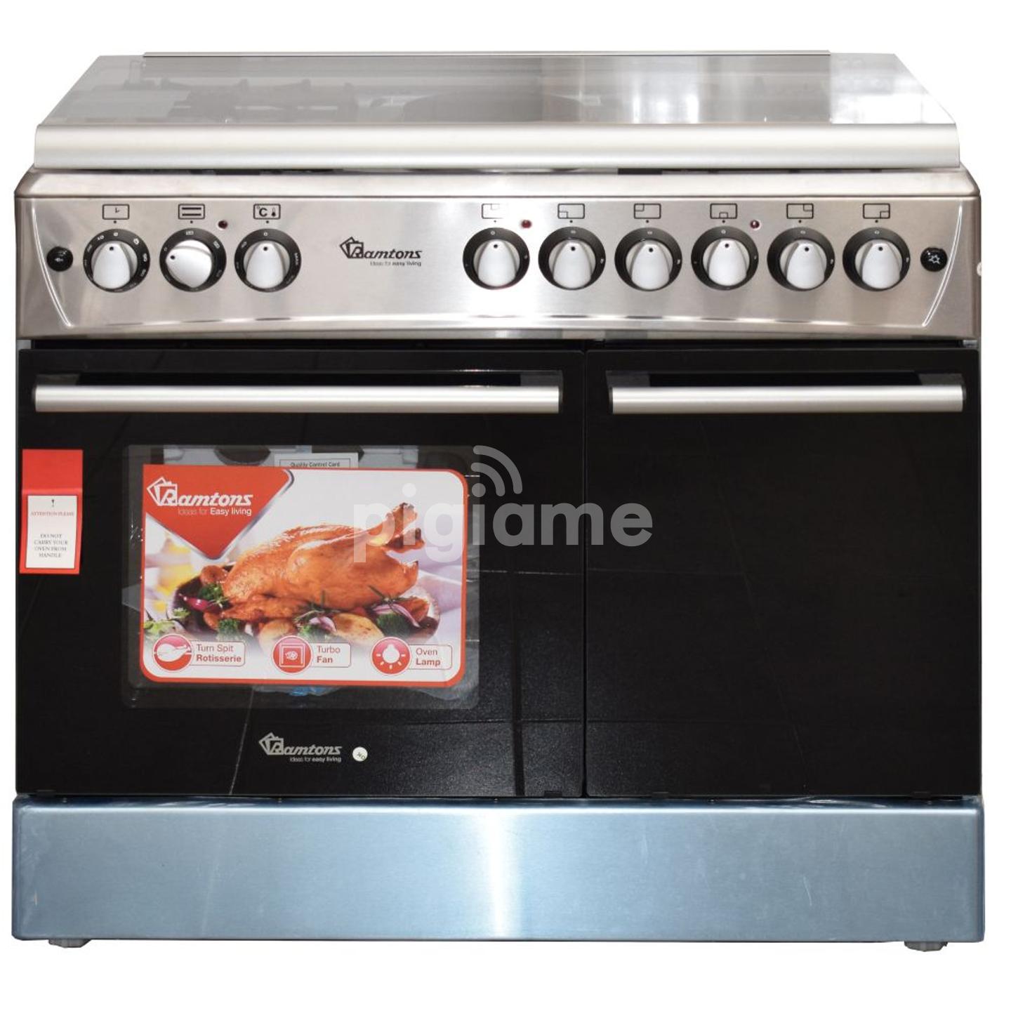Ramtons 4G+2E 90X60 Stainless Steel Cooker Rf/493 in Nairobi CBD PigiaMe