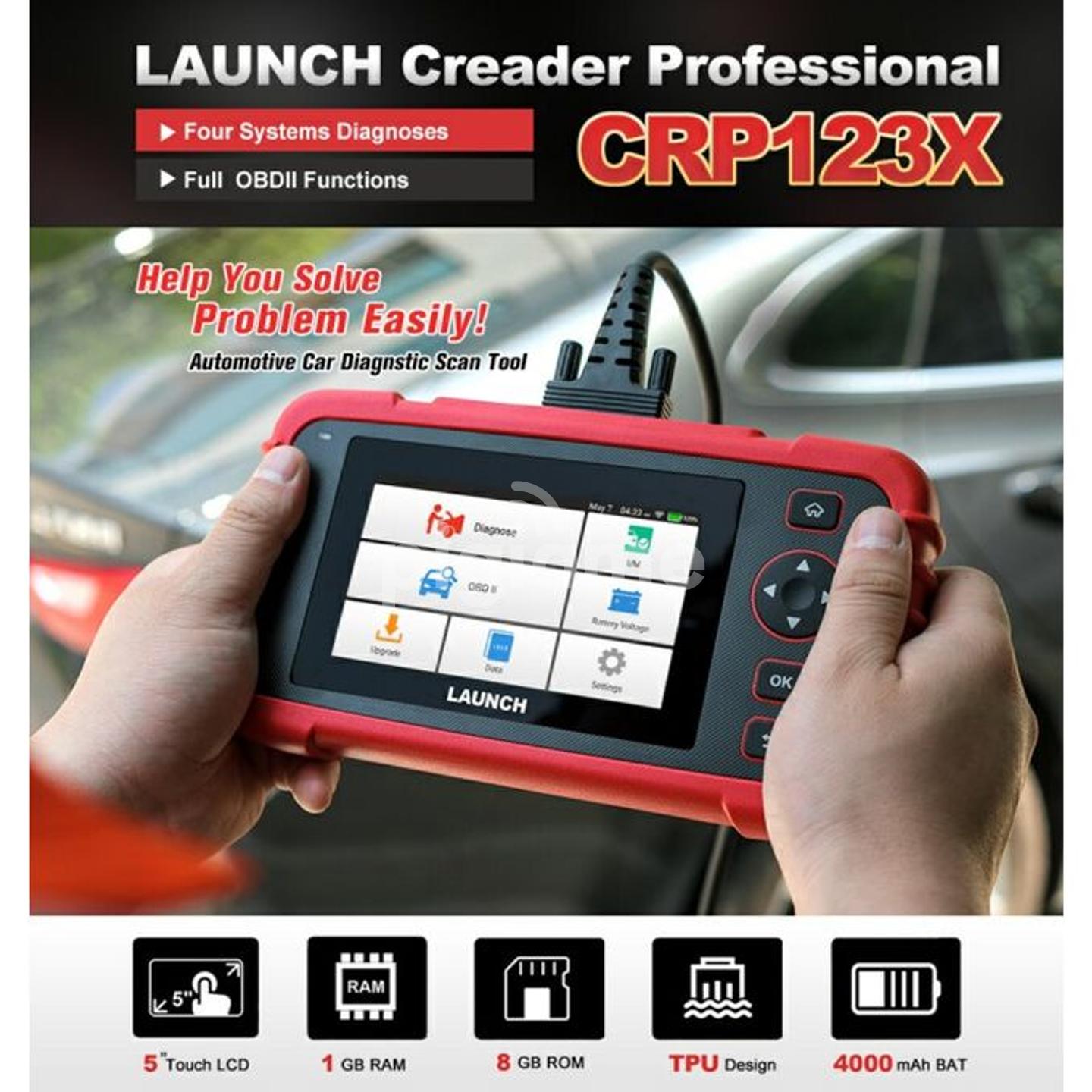 LAUNCH CRP 123X (With 3 Special Reset Functions)