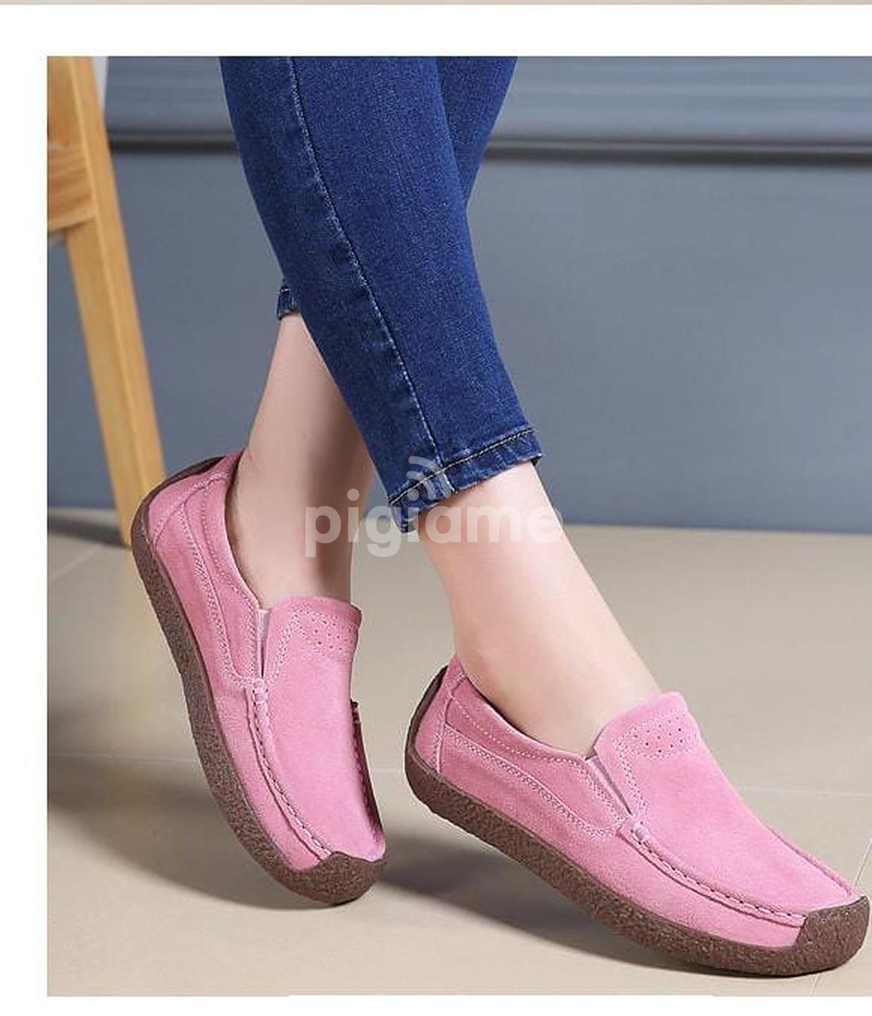 Clarks folding top shoes