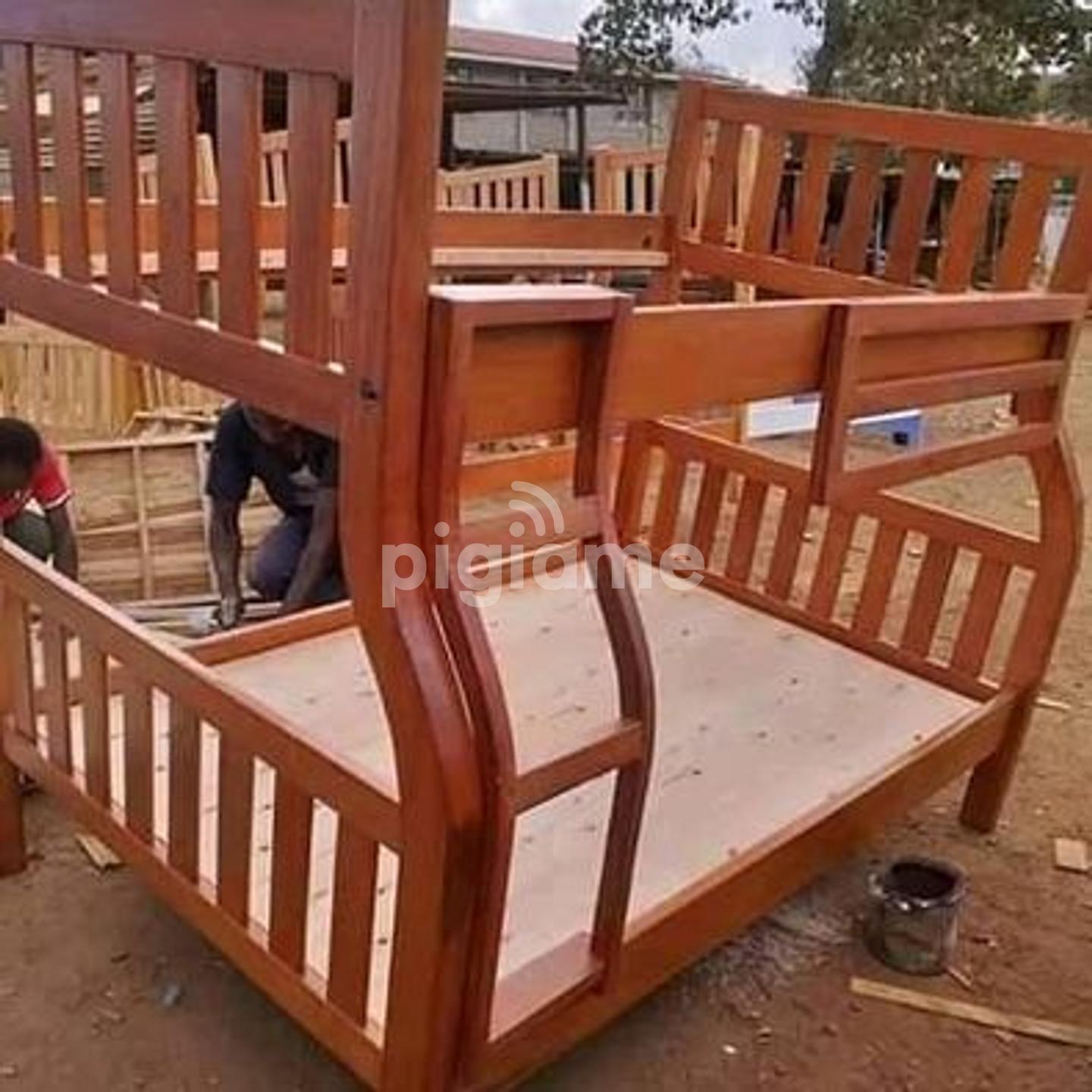 Solid MahoganyMade Double Decker Bed. in Ngong Road, Gofl Course PigiaMe