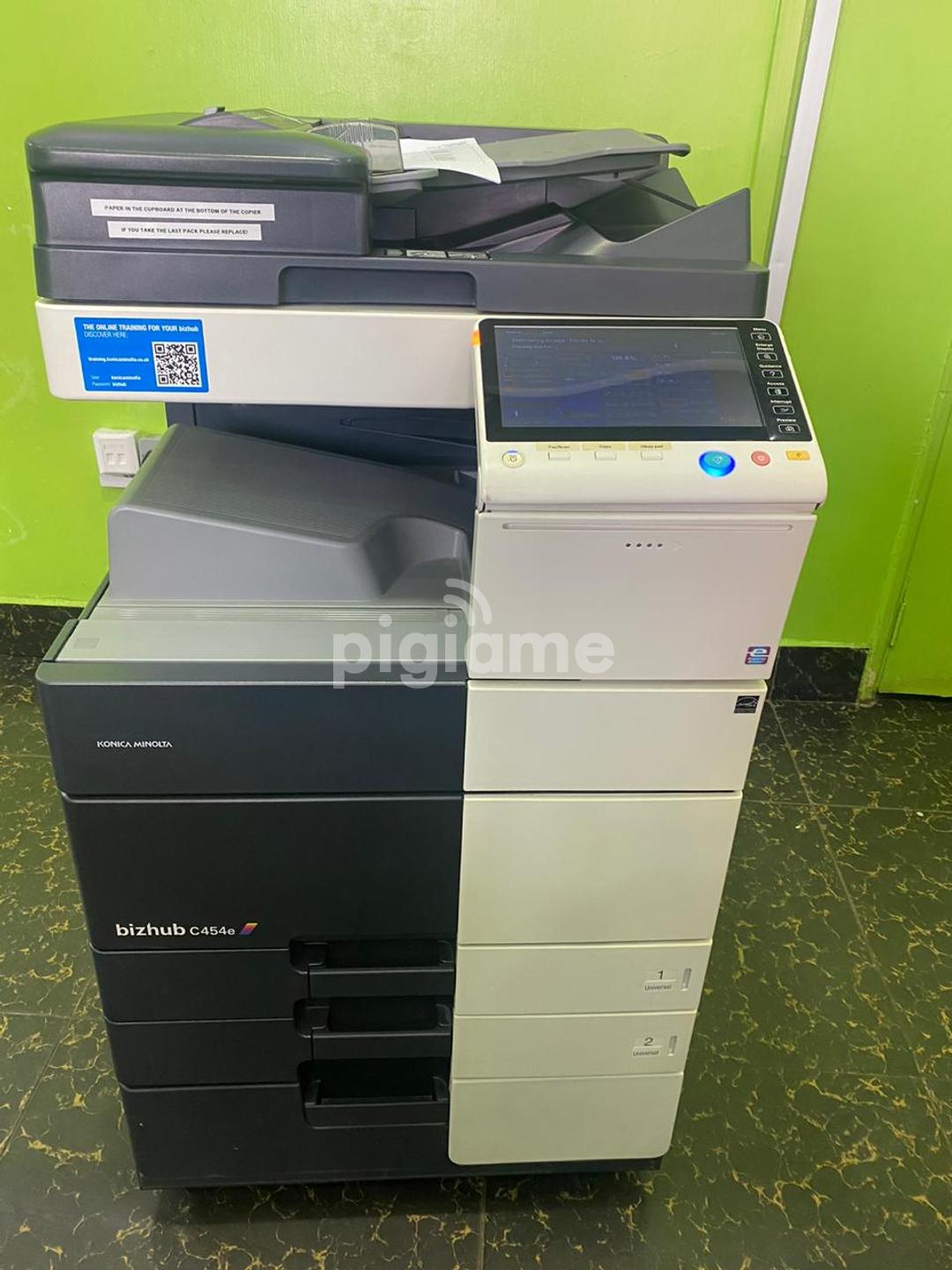 High Quality Low Counter Konica Minolta Bizhub C454e Photocopier In Nairobi Pigiame
