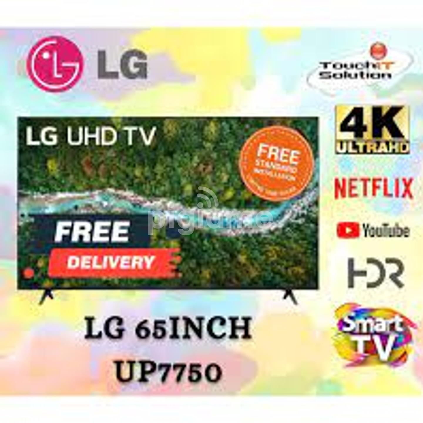 New Lg 65 Inch 65Up7750 Smart 4K Frameless Tv in Nairobi CBD, Luthuli