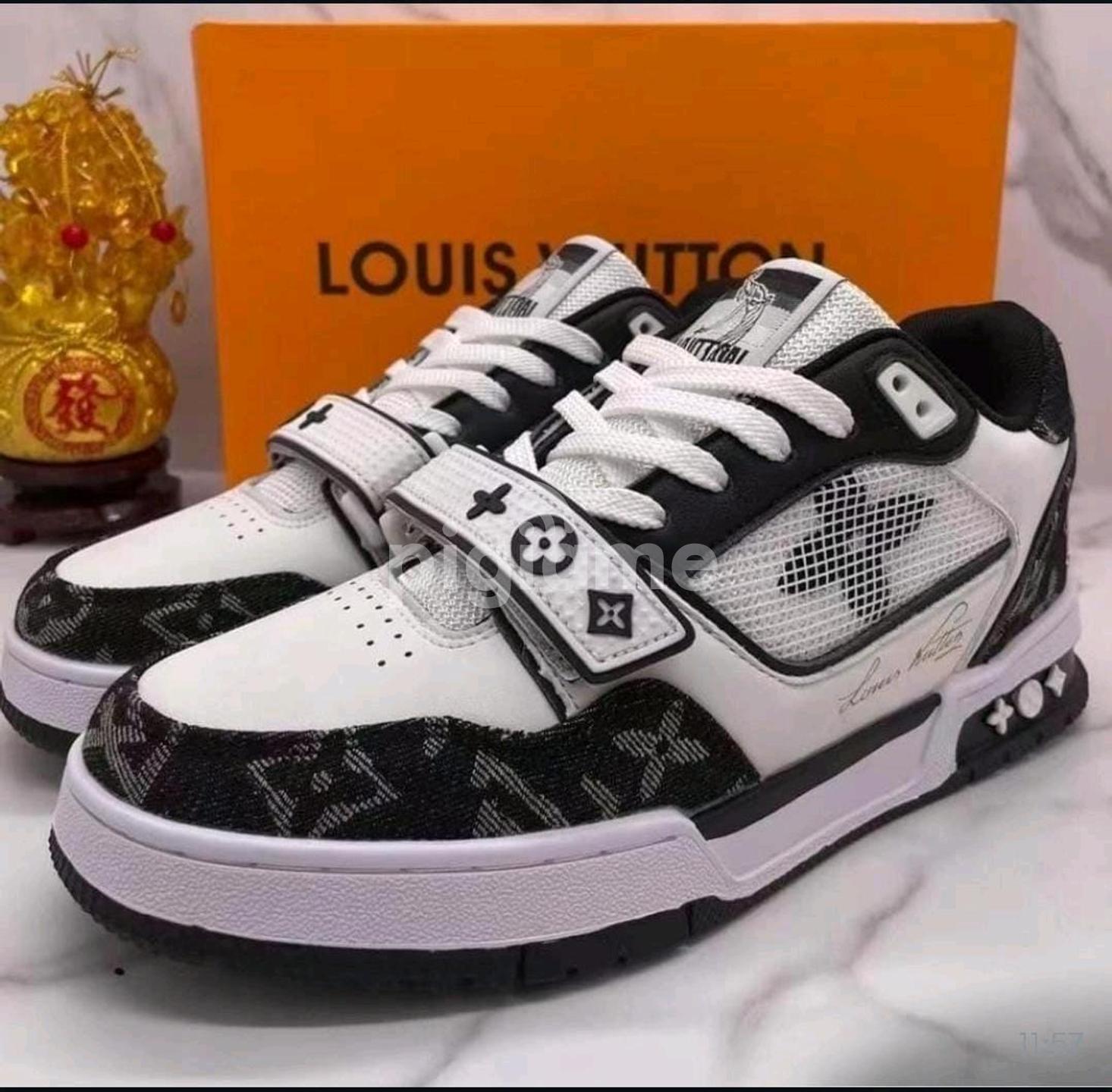Louis Vuitton Trainer White, Black and Yellow in Nairobi Central - Shoes,  Toppline Kenya