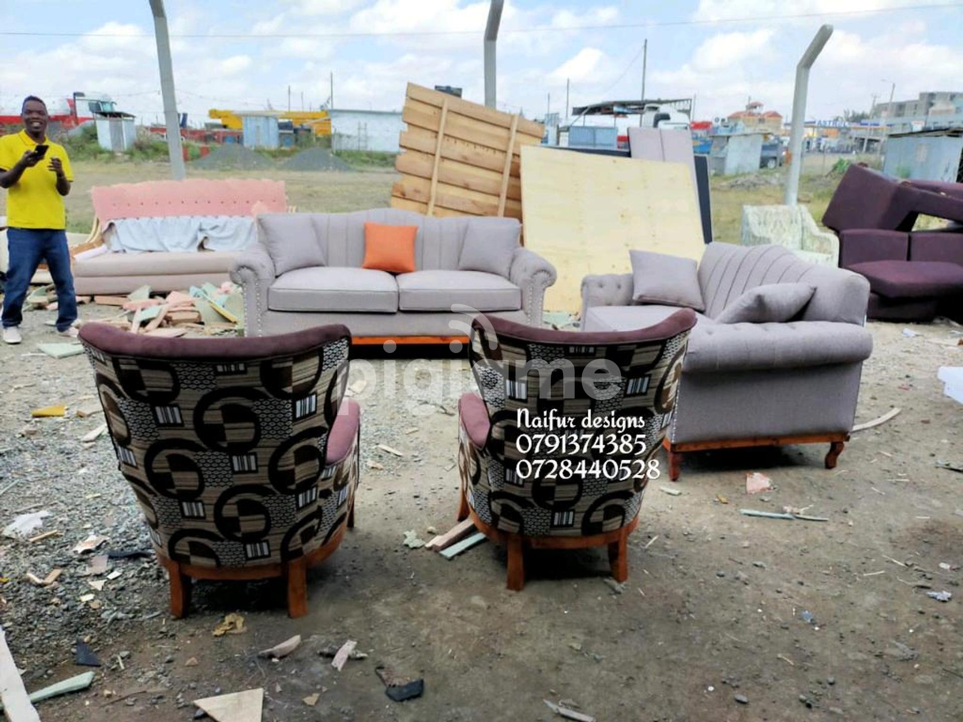 Seven seater sofas for sale in Nairobi Kenya grey sofas 