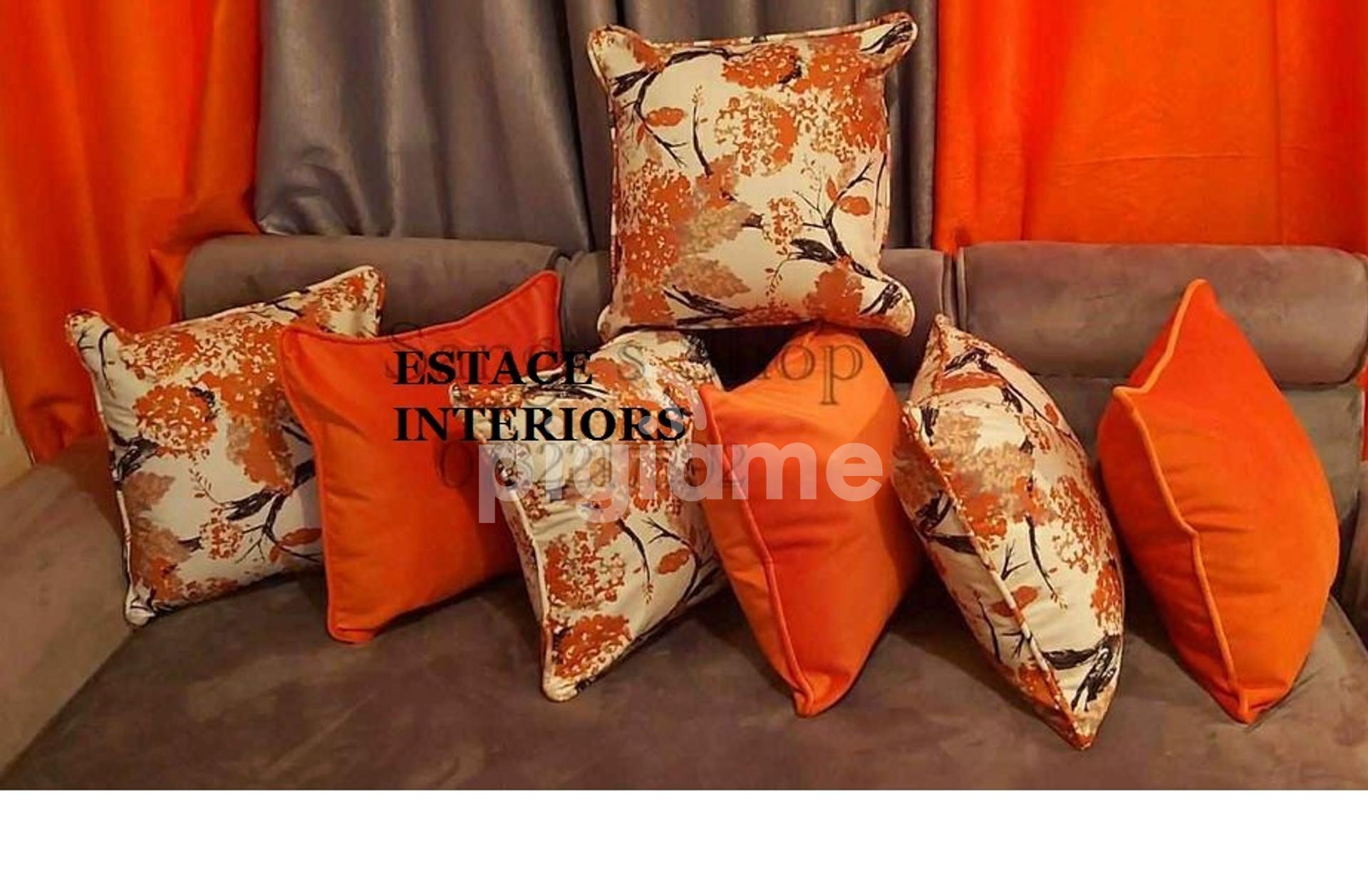 Best Orange Throw Pillow Covers in Everest park PigiaMe