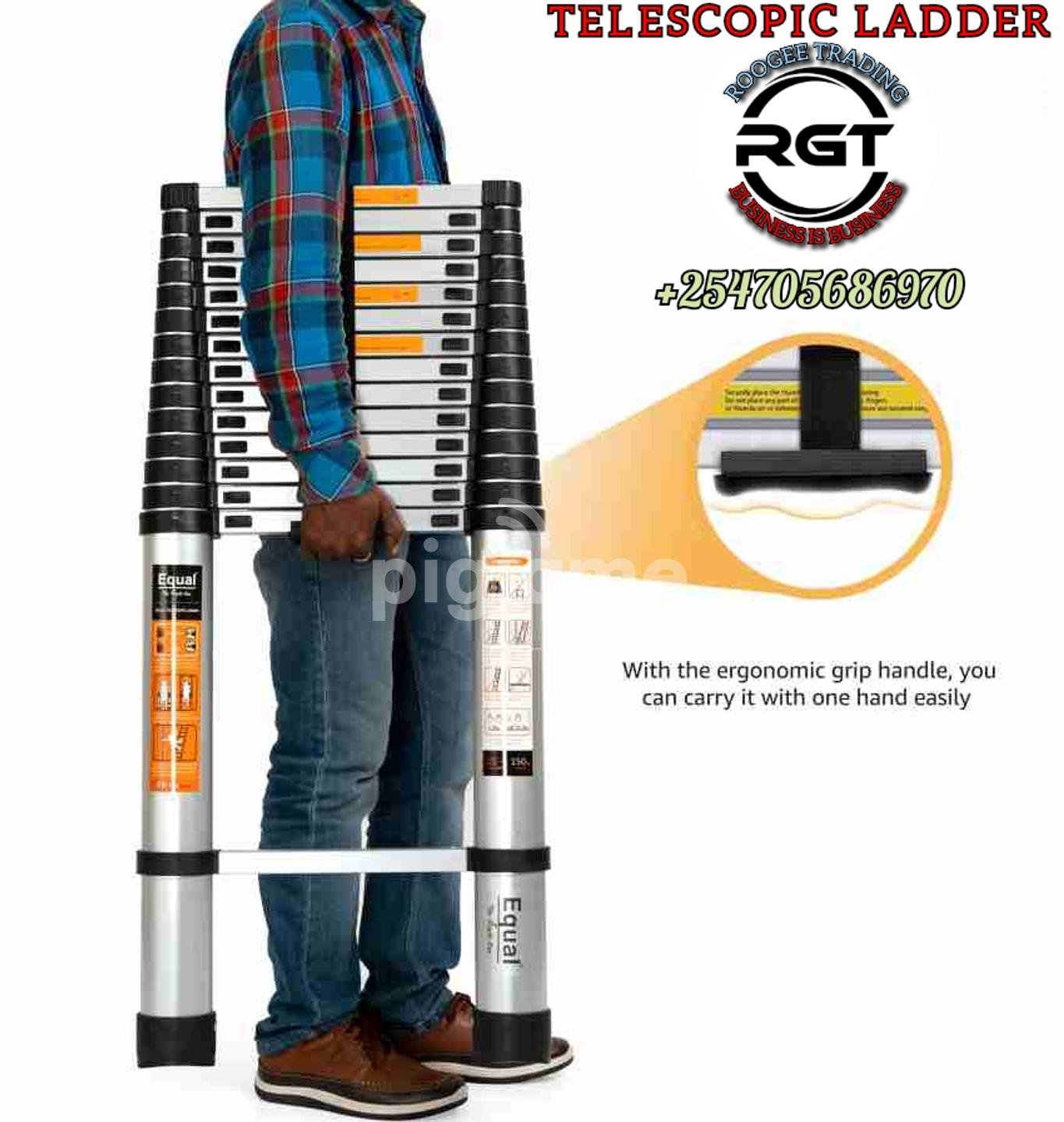 Telescopic top ladder hire
