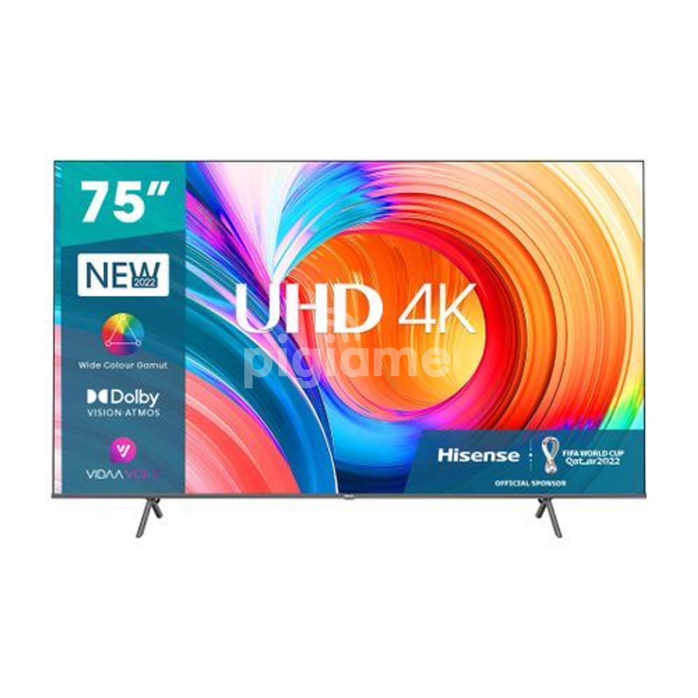 Hisense 75 Inch Smart Uhd 4K Frameless Led Tv in Nairobi CBD, City