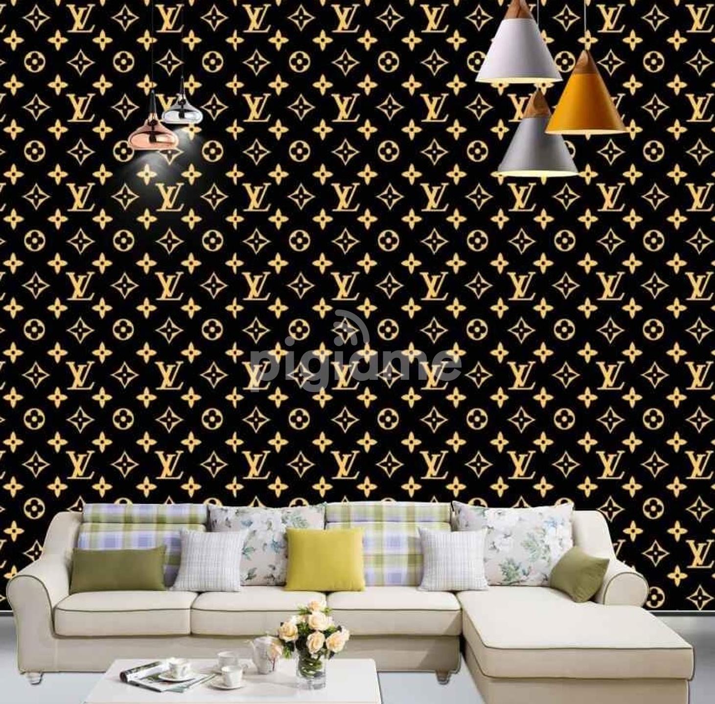 HD wallpaper gold brand louis vuitton  Wallpaper Flare