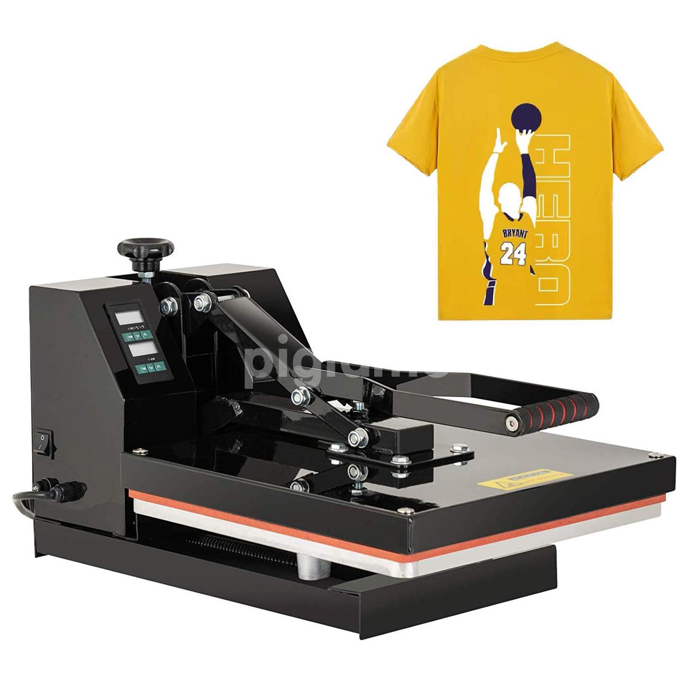 T Shirt Heat Press Equipment Flatbed 16*24 Inch Heat Press Machine For ...