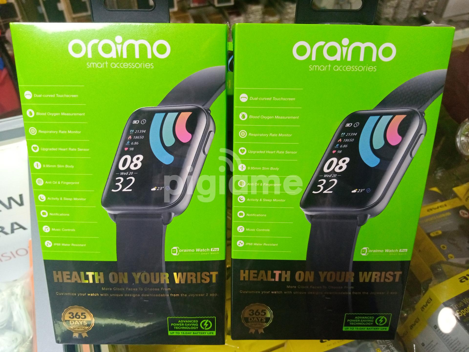 Oraimo Watch Pro Smart Watch Healthy On Your Wrist in Nairobi CBD