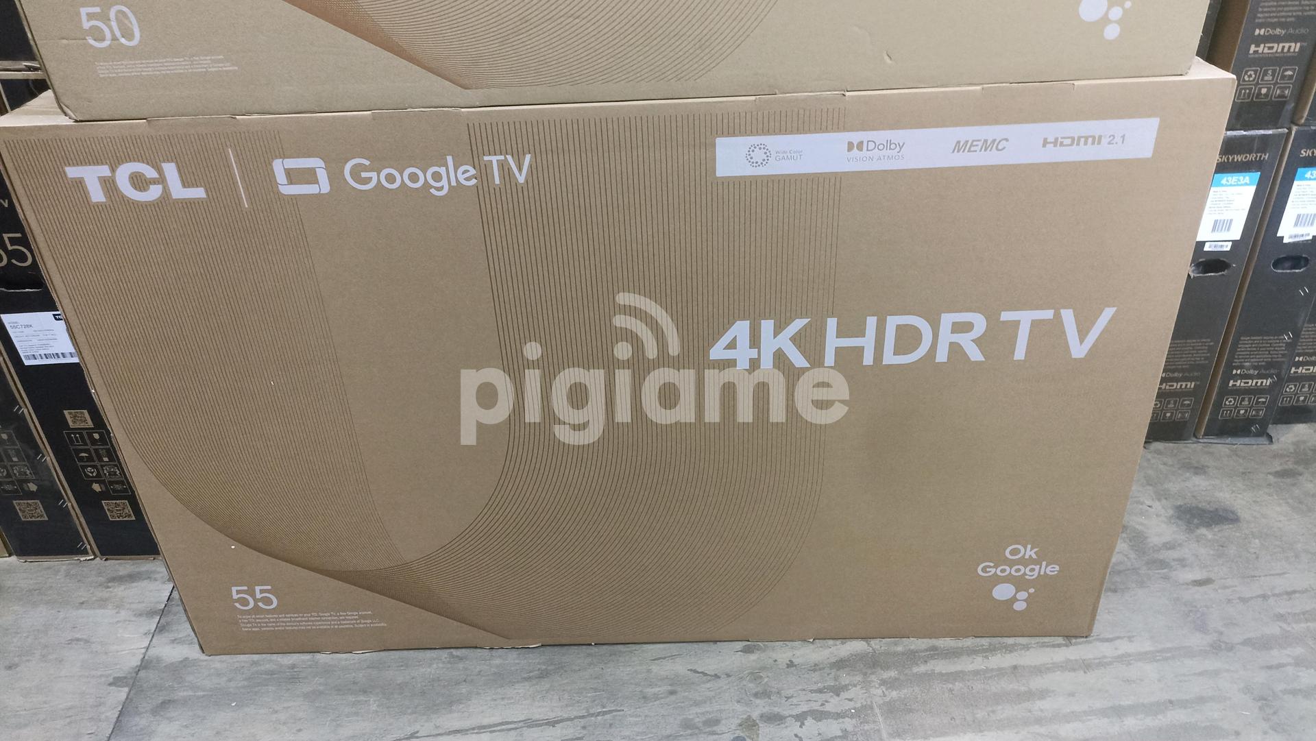 55 Inch Tcl Smart Google Tv P637 in Nairobi CBD | PigiaMe