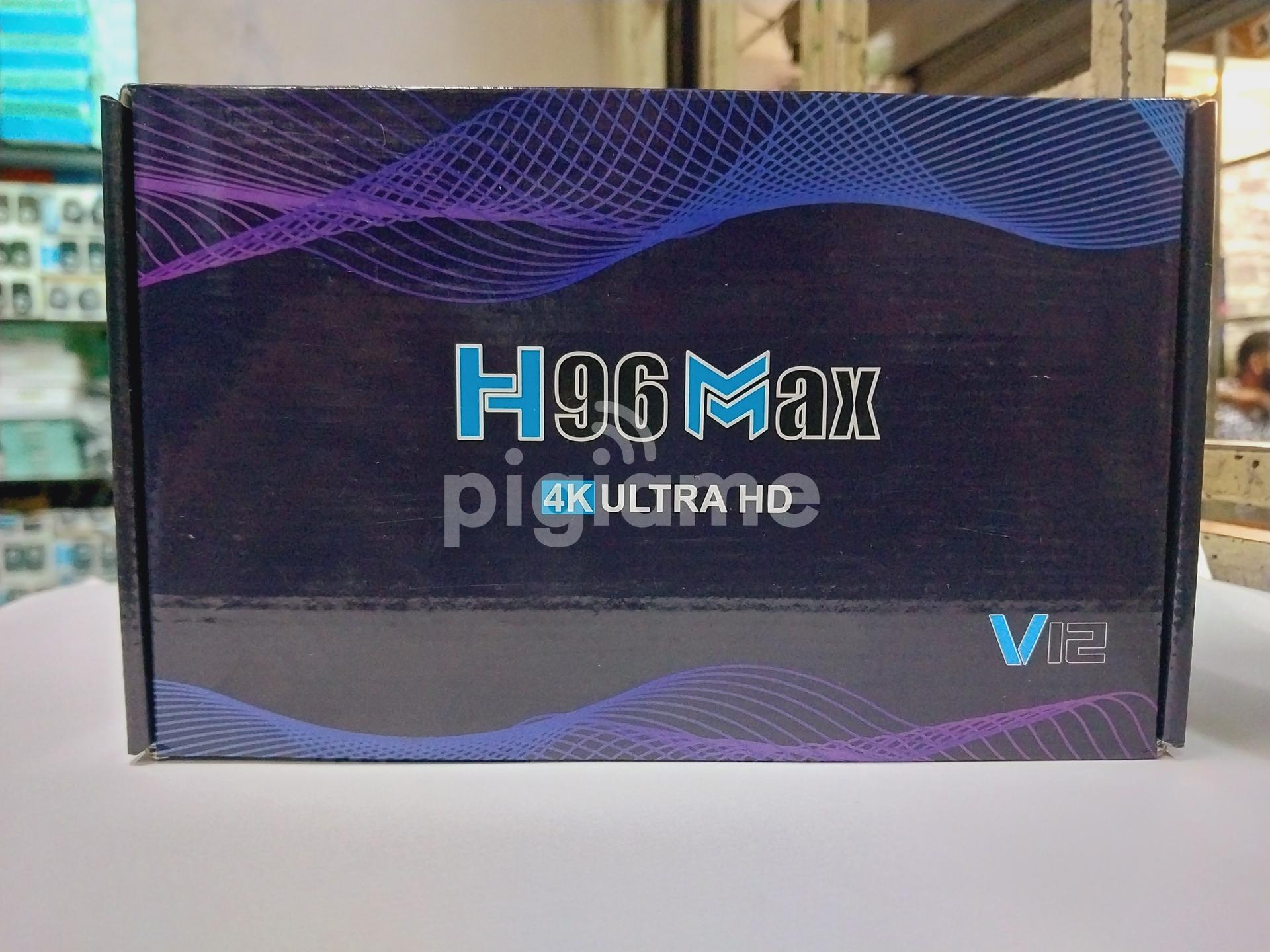 H96 Max V12 Android 12 Tv Box 4G+64Gb Wifi 2.4G&5G 4K Hd in Nairobi CBD ...