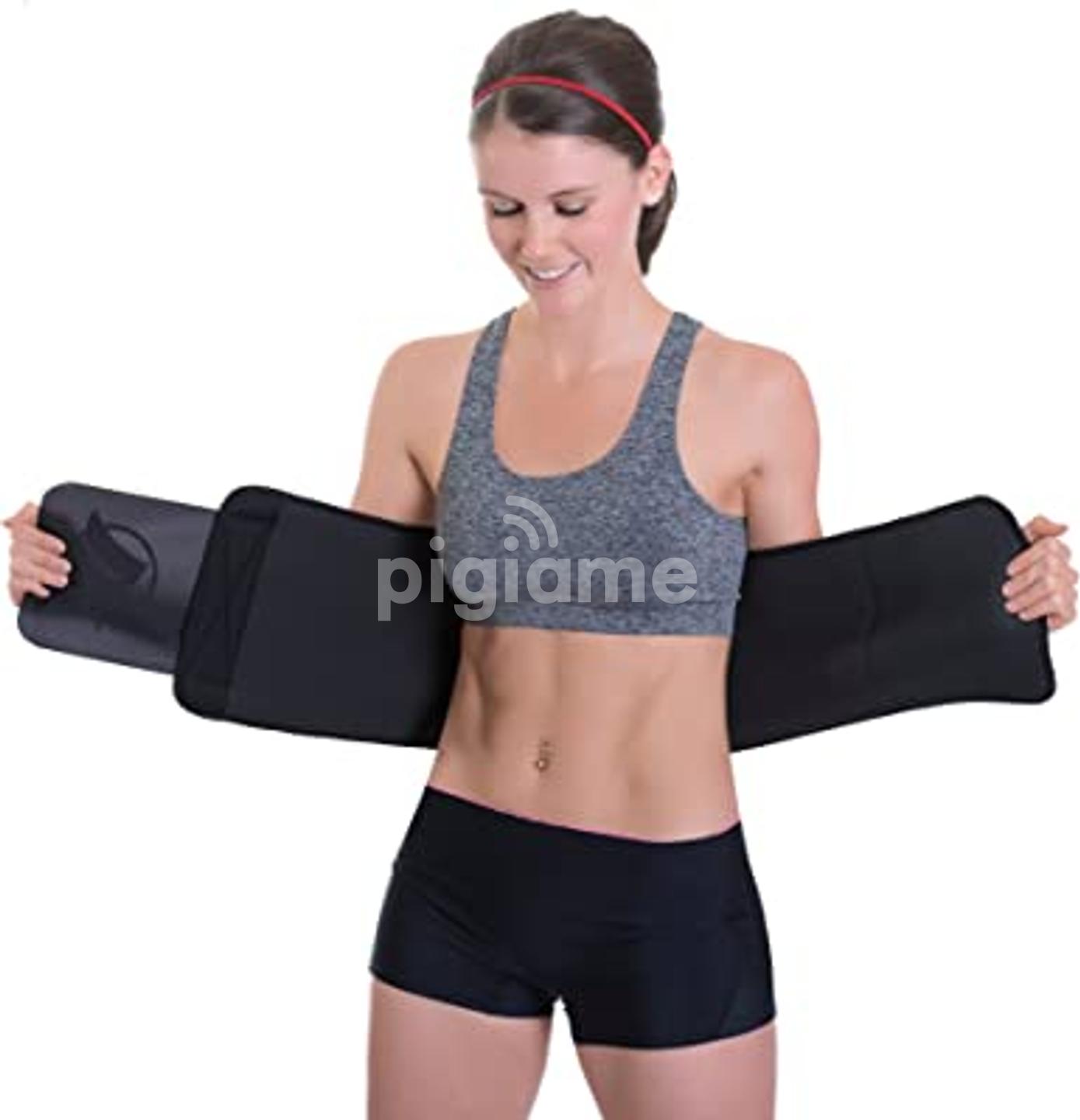 Gym Waist Trimmer - Sweat Band Waist Trainer Belt for Men and