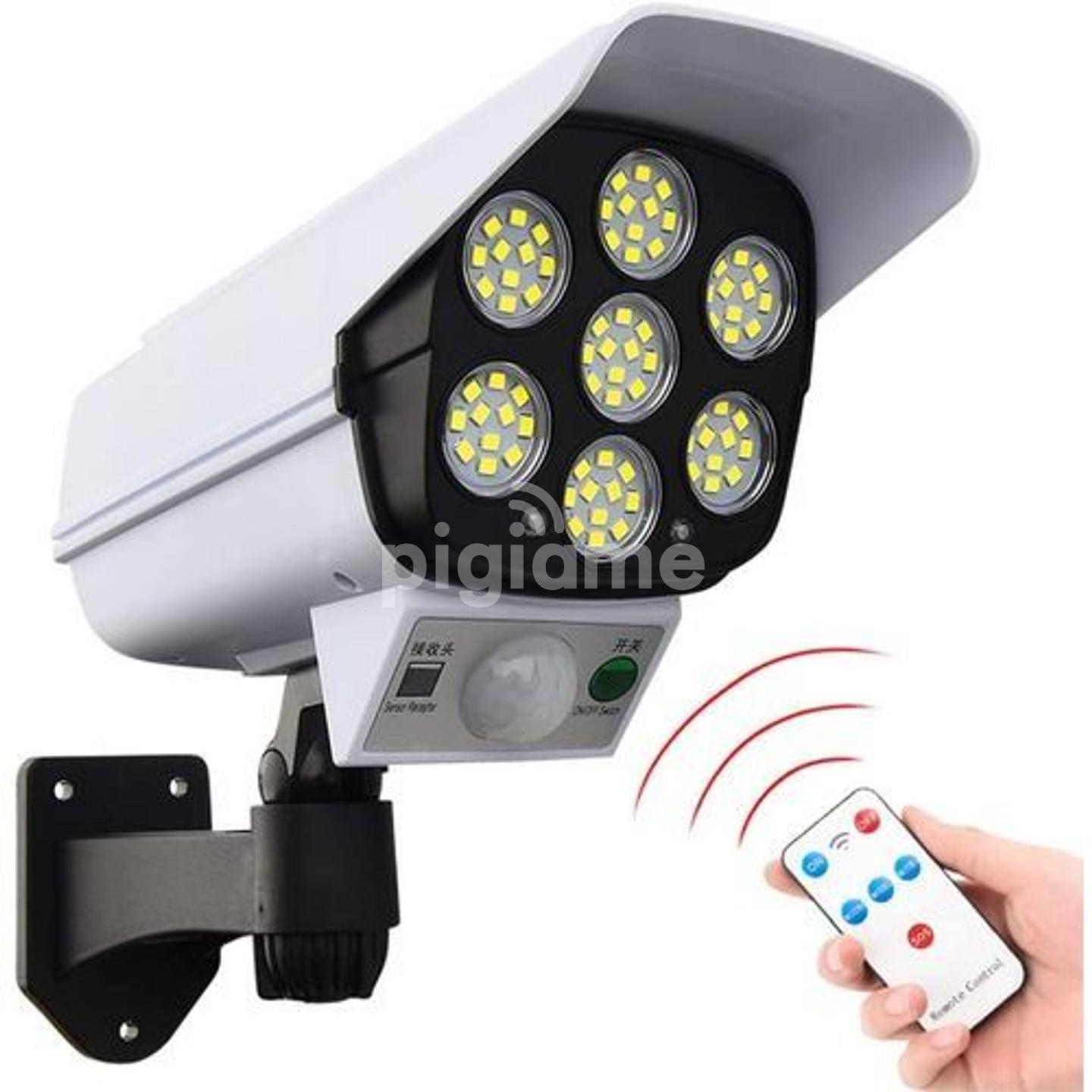 Fake cctv camera deals with motion sensor