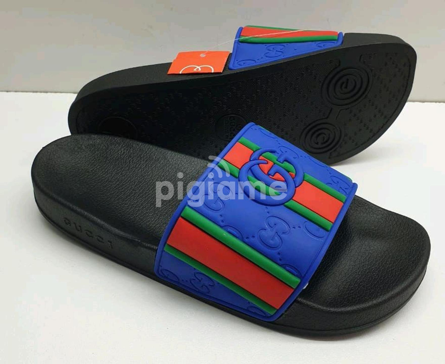 Custom gucci shop slides