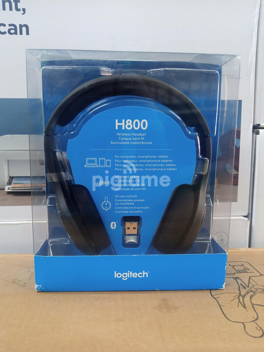 Logitech h800 bluetooth wireless headset with mic for pc outlet