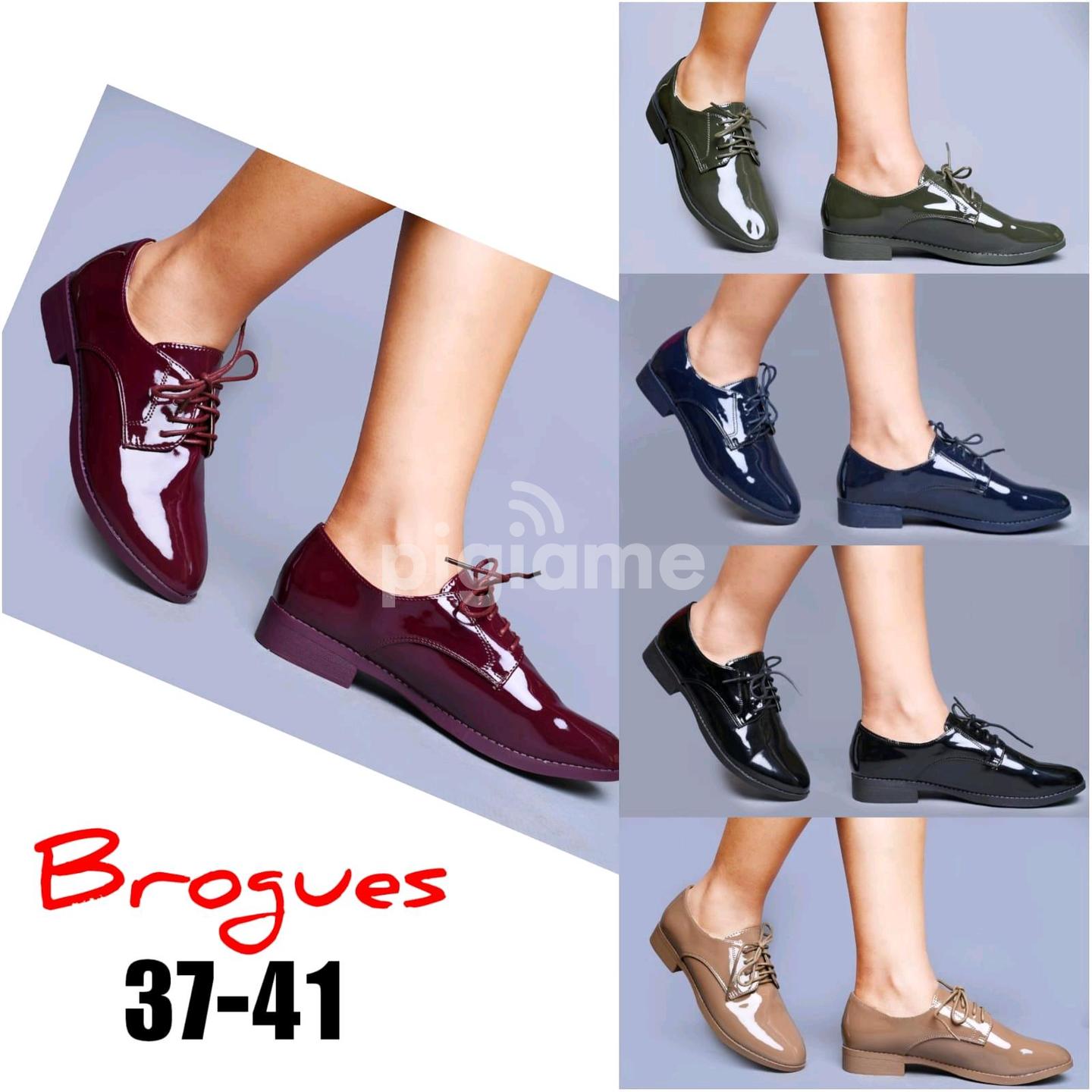 Dm brogues ladies hotsell