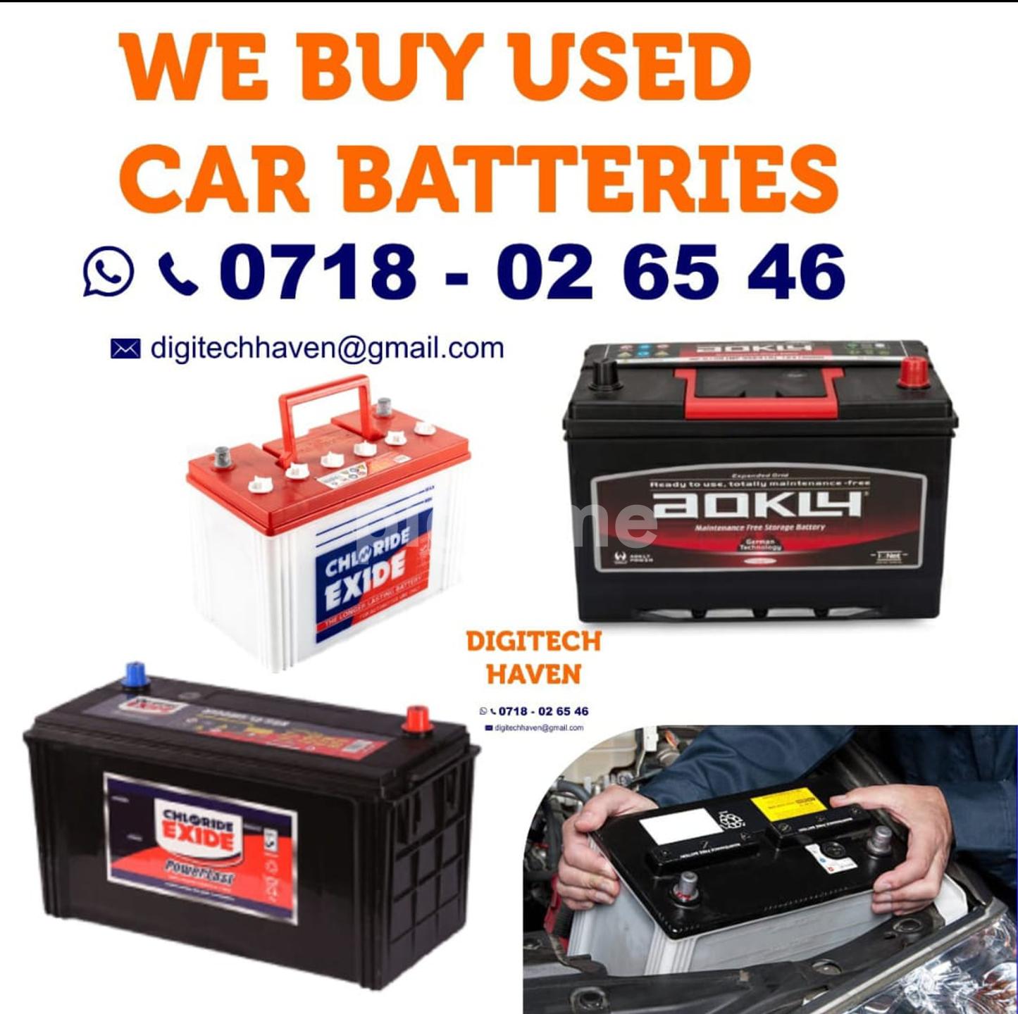 Used car batteries on sale for sale