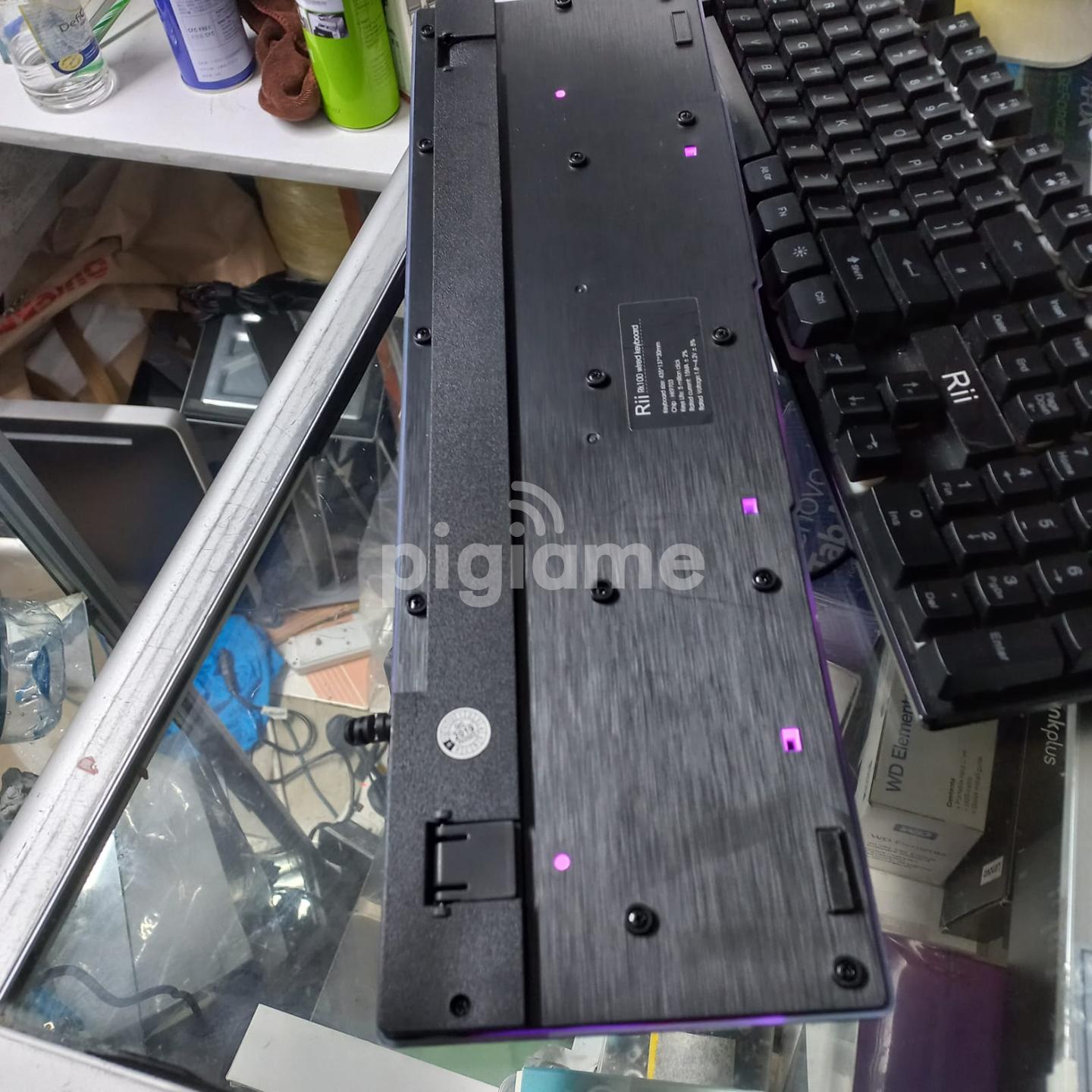 Rii Rk100 Backlit Gaming Keyboard Rainbow Led Mechanical in