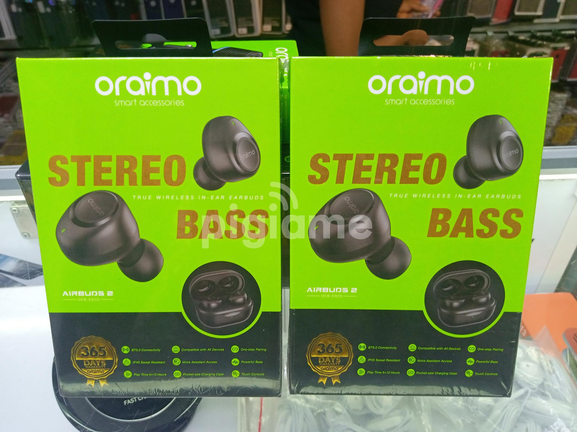 Oraimo Airbuds 2 Super Bass Tws True Wireless Stereo Earbuds in