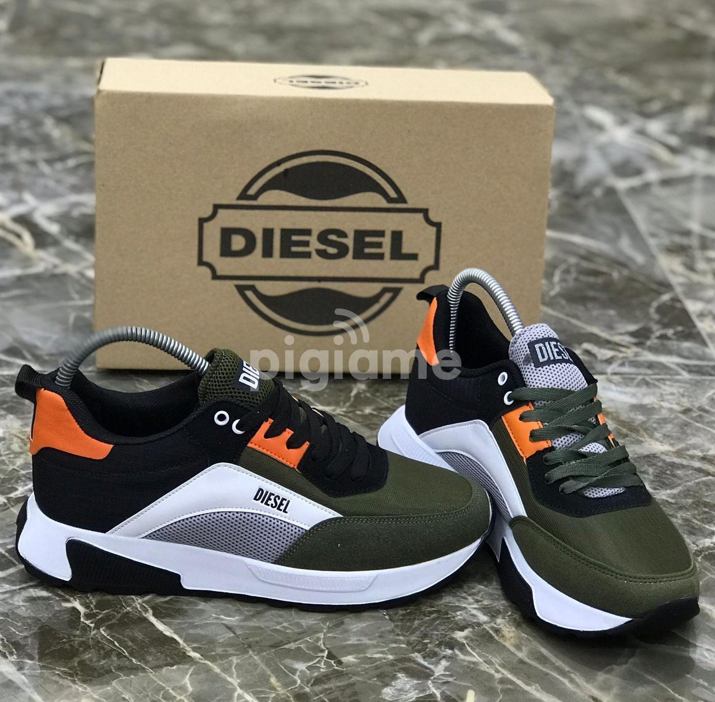 Diesel Sneakers Panelled Low Top Shoes in Nairobi CBD PigiaMe