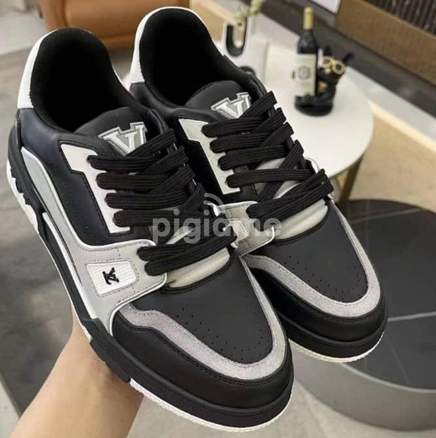 Louis Vuitton LV Trainers Black and Grey Sneakers in Nairobi Central - Shoes,  Toppline Kenya