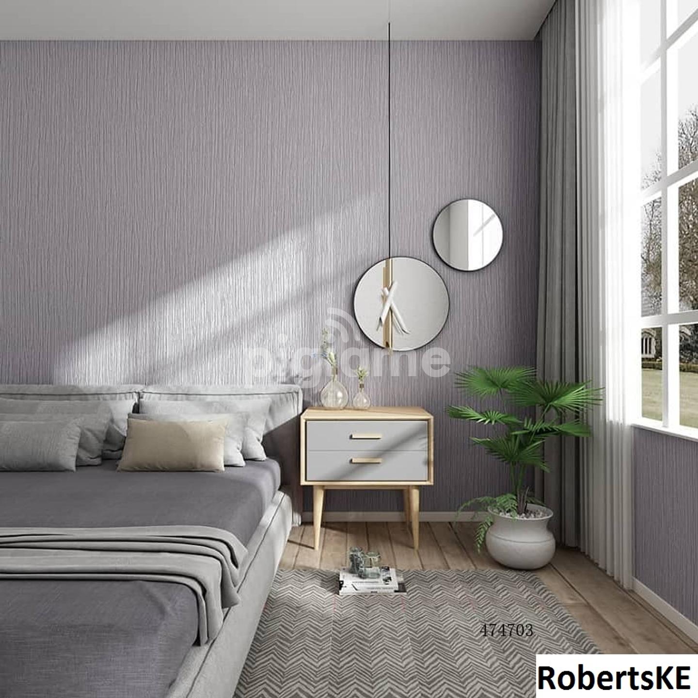 Grey Textured Home Decor Wallpaper In Nairobi Pigiame