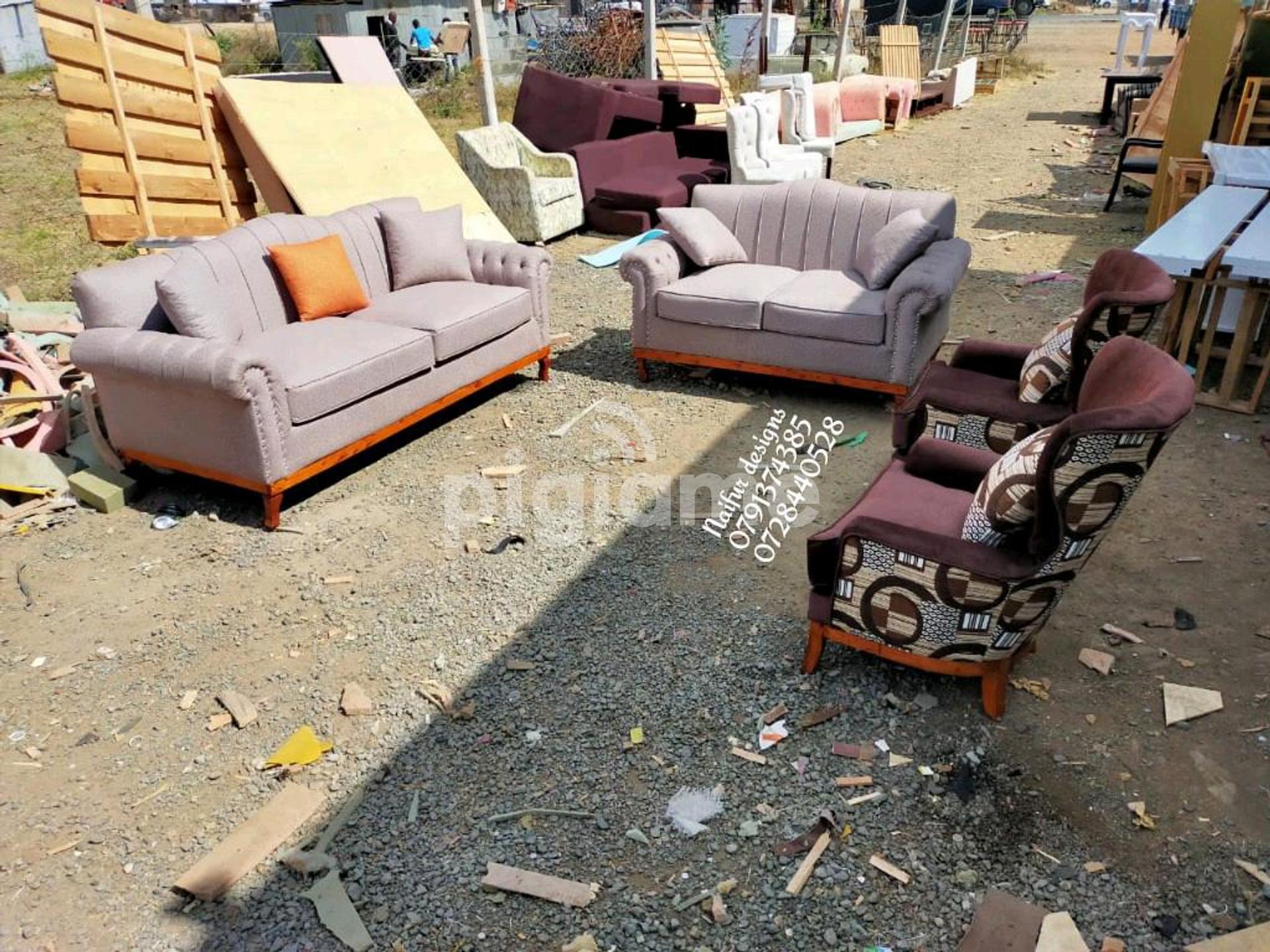 Modern Seven Seater Sofas For Sale In Nairobi Kenya/Grey Sofas/Modern