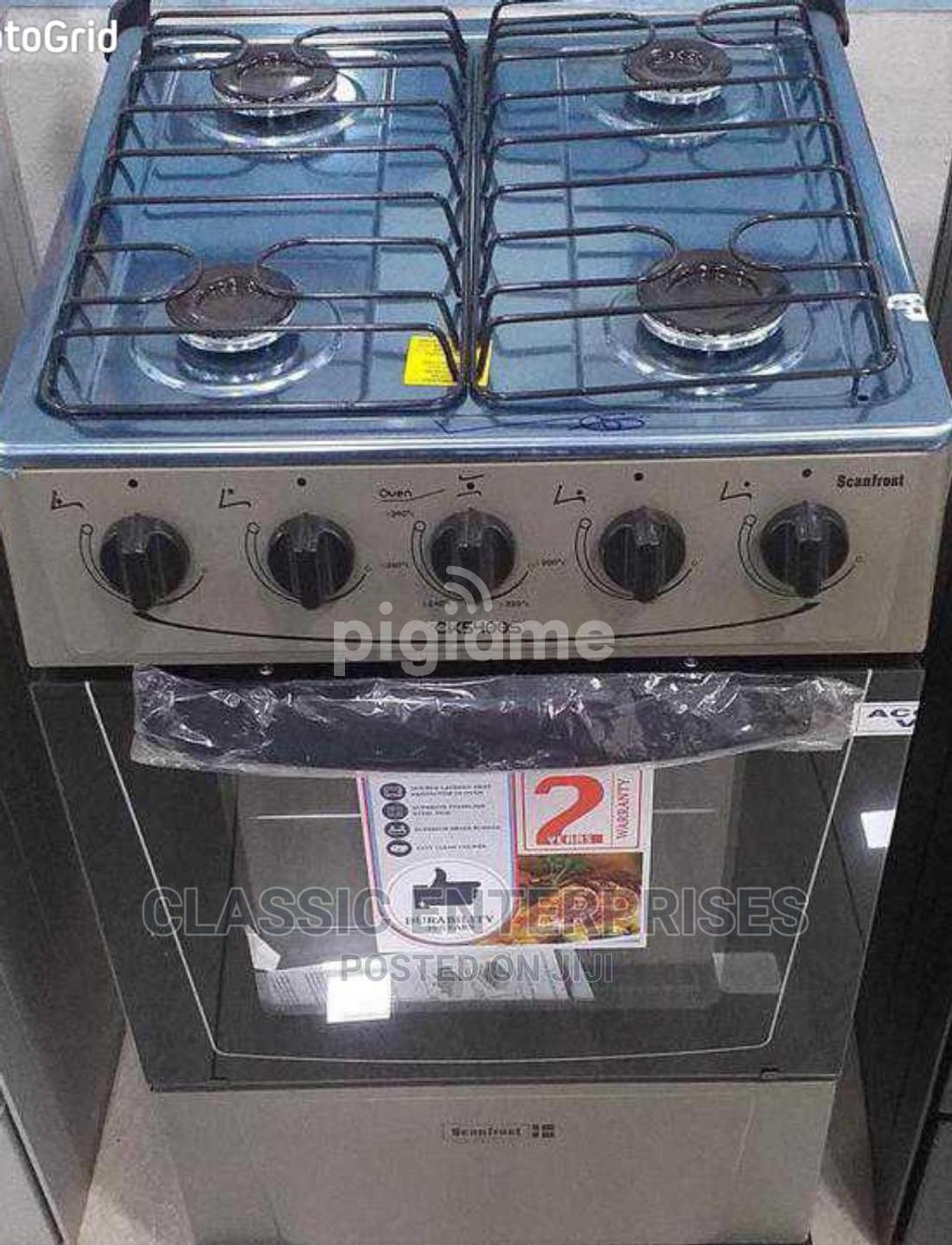 4Gas Nunix Standing Cooker With Electric Oven Available in Nairobi CBD