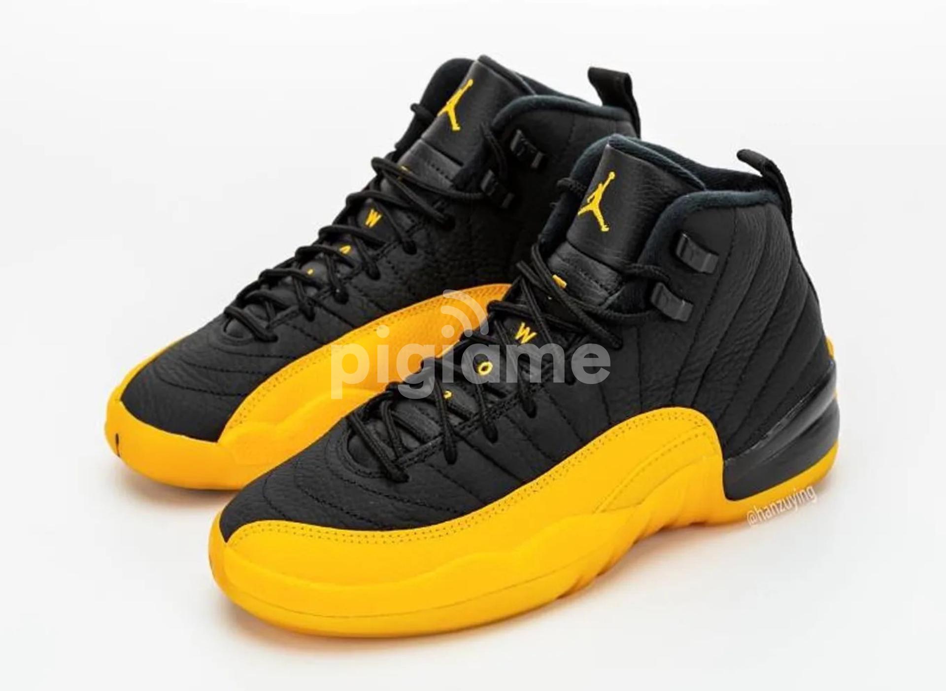 Air Jordan 12 Retro Black University Gold in Nairobi CBD PigiaMe