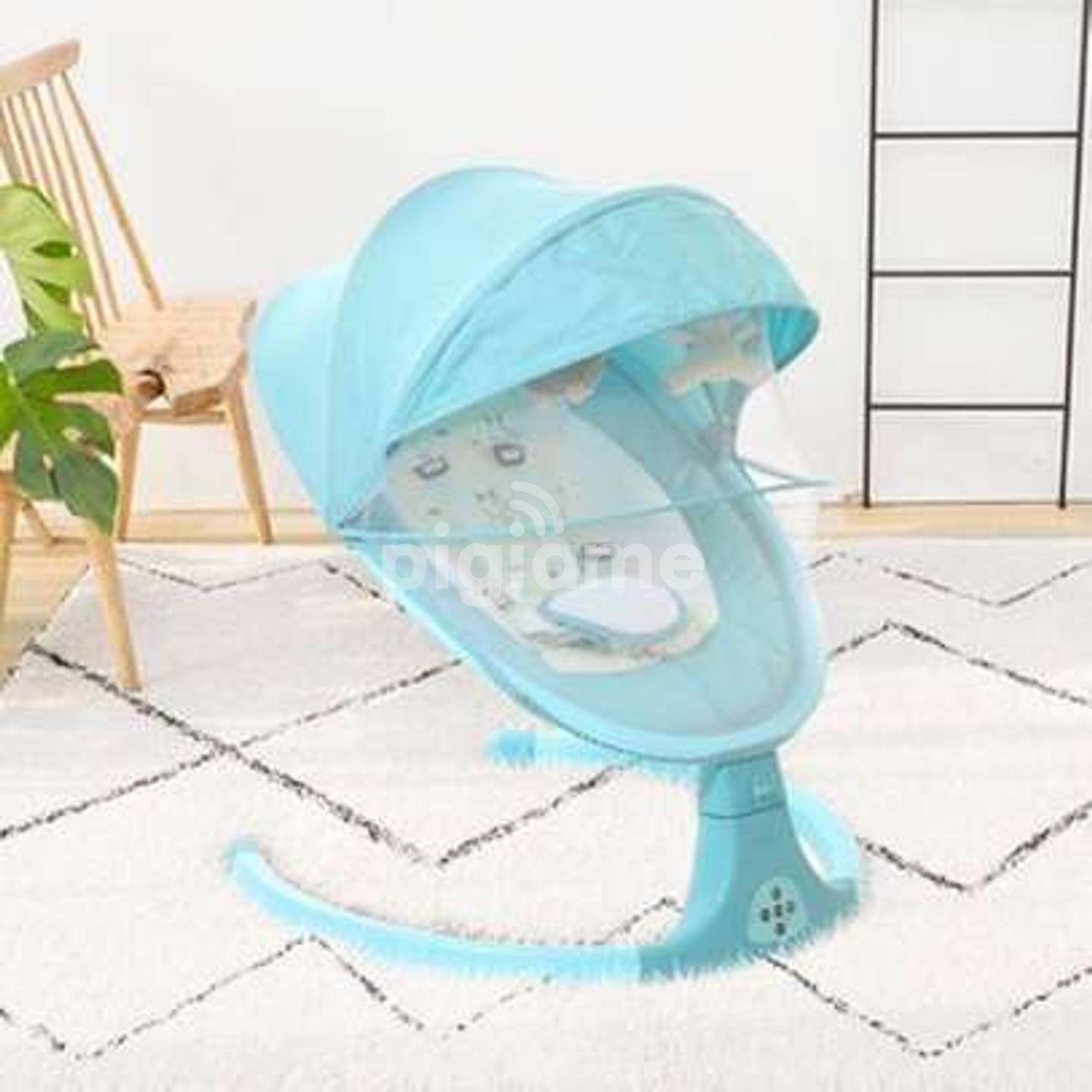 electric baby cot swing