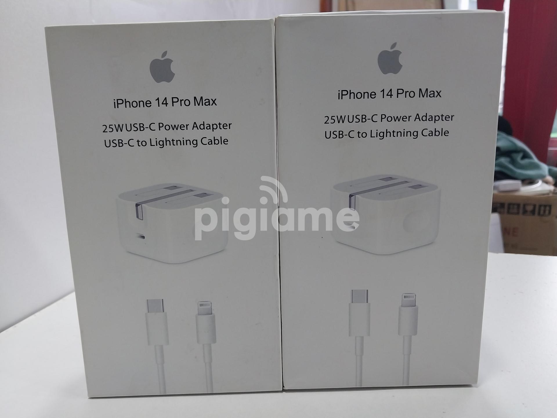 Apple Iphone 14 Pro Max 25W With Usb C To Lightningcable in Nairobi CBD,  Moi Avenue